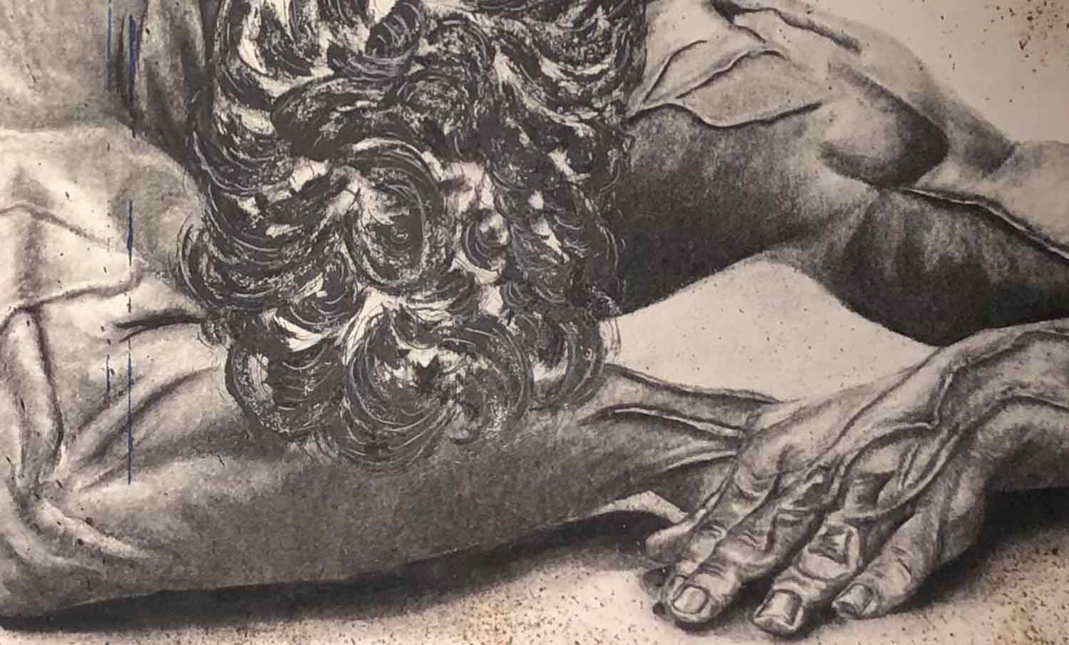 Michel Puschiasis, Diego, dessin - Galerie de vente et d’achat d’art contemporain en ligne Artalistic
