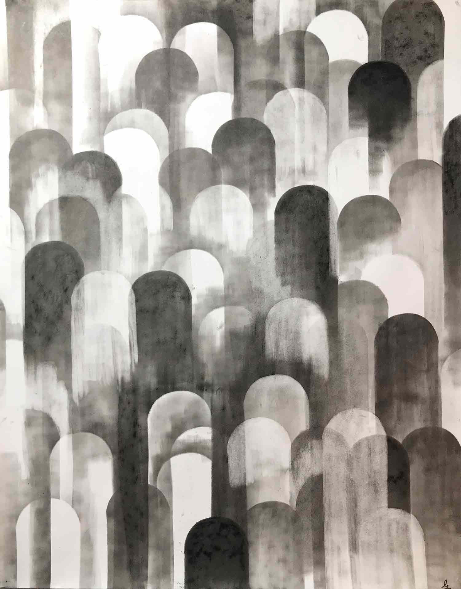 Arches, 2020, dessin - Galerie de vente et d’achat d’art contemporain en ligne Artalistic