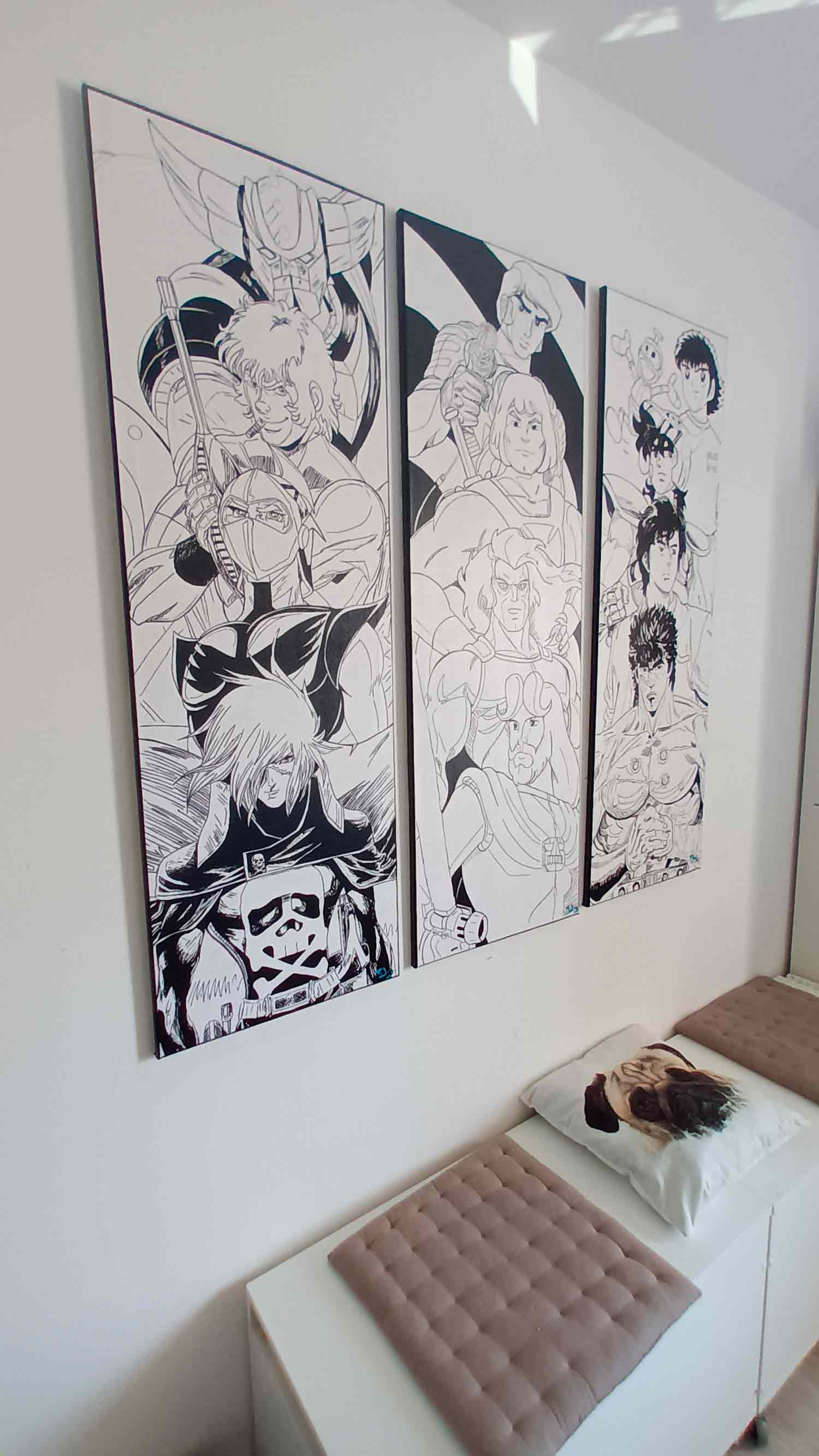 Jean Techer, Manga, dessin - Galerie de vente et d’achat d’art contemporain en ligne Artalistic