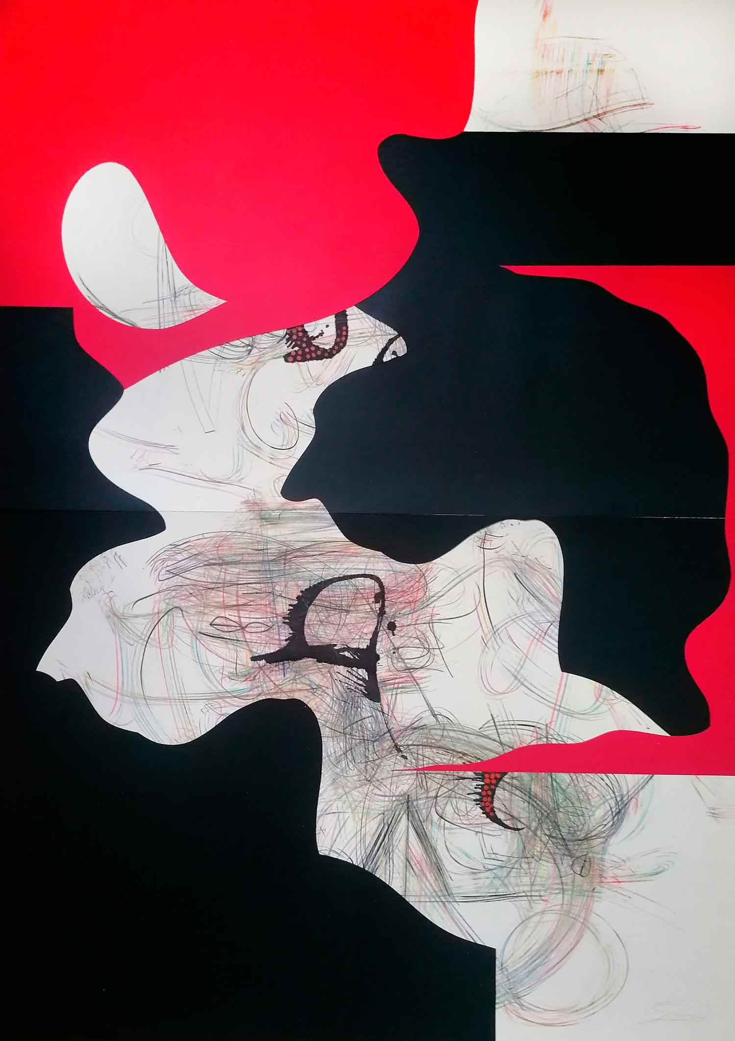 Stefano Mazzolini, Mandra, dessin - Galerie de vente et d’achat d’art contemporain en ligne Artalistic