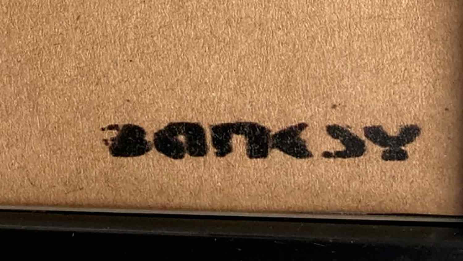 Banksy, La fille au ballon, dessin - Galerie de vente et d’achat d’art contemporain en ligne Artalistic