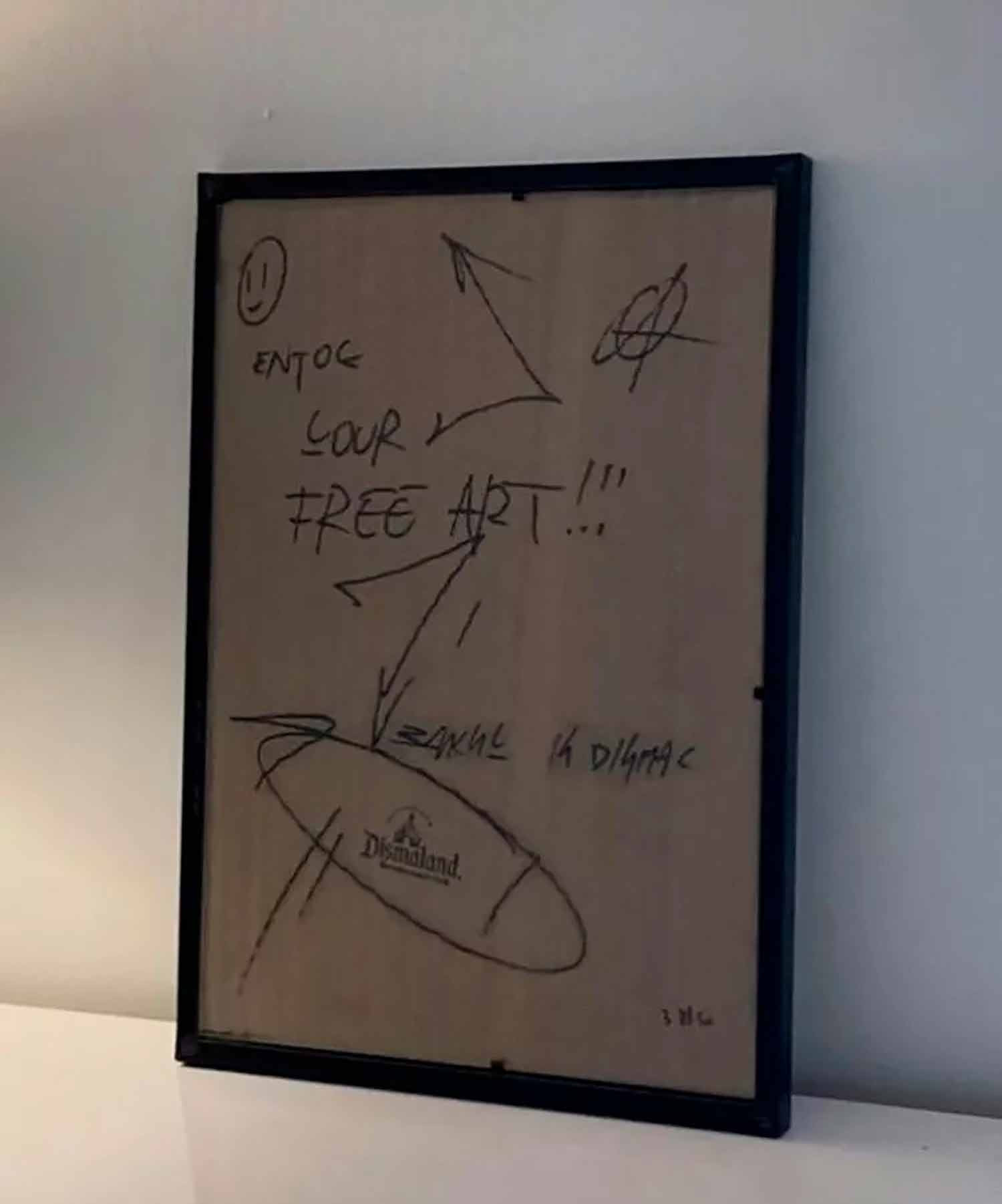 Banksy, L'éléphant, dessin - Galerie de vente et d’achat d’art contemporain en ligne Artalistic
