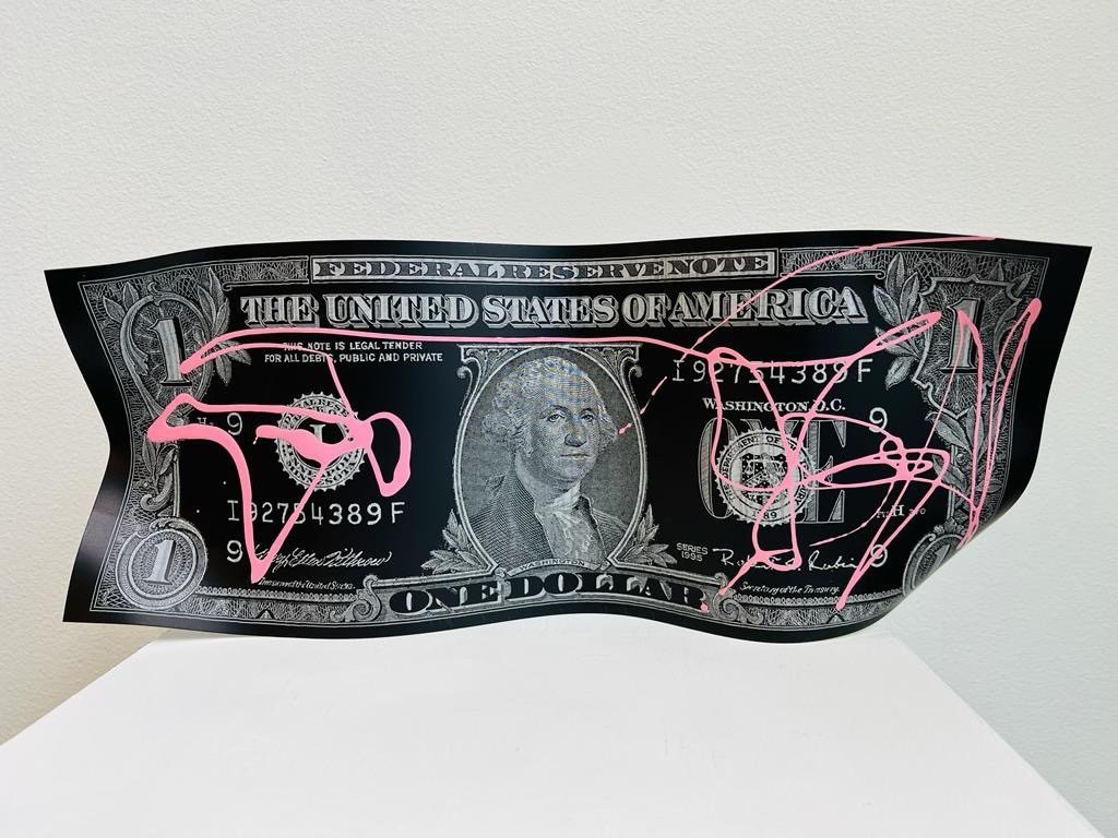 Karl Lagasse, One dollar, sculpture - Galerie de vente et d’achat d’art contemporain en ligne Artalistic