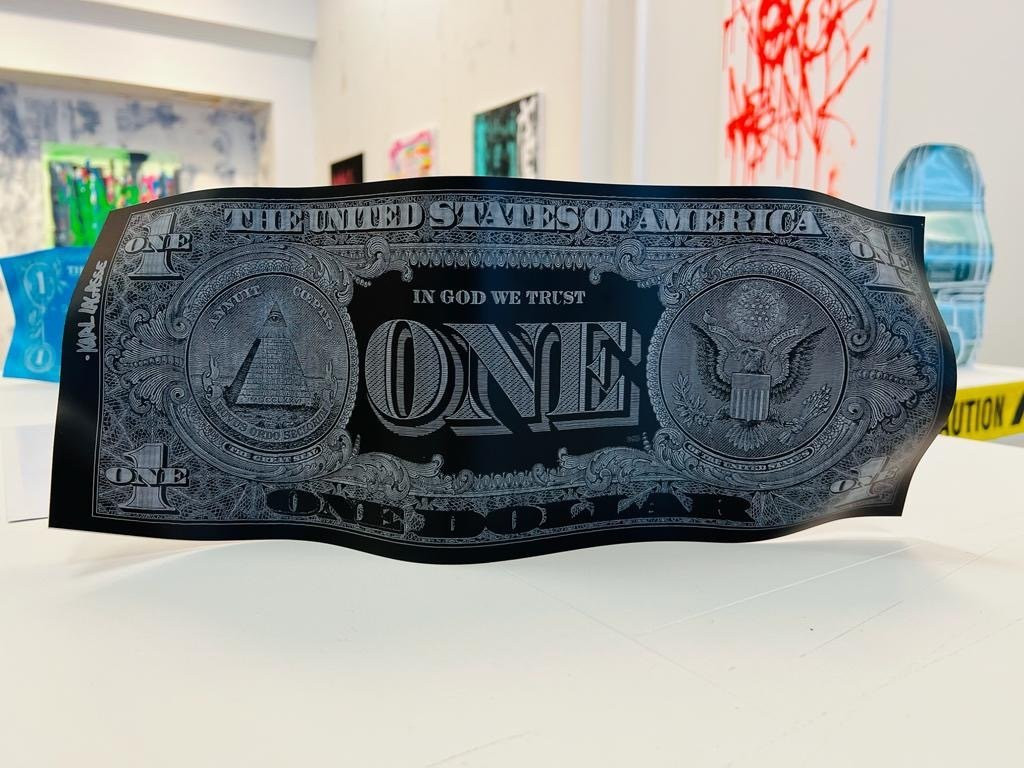 Karl Lagasse, One dollar, sculpture - Galerie de vente et d’achat d’art contemporain en ligne Artalistic