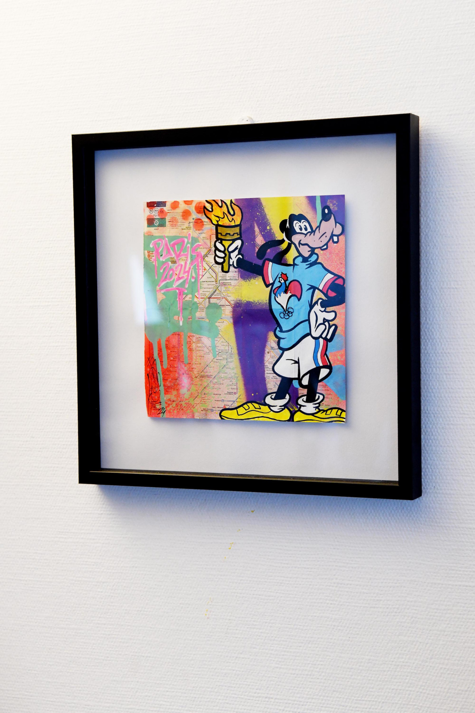 Fat, Dingo flamme, peinture - Galerie de vente et d’achat d’art contemporain en ligne Artalistic