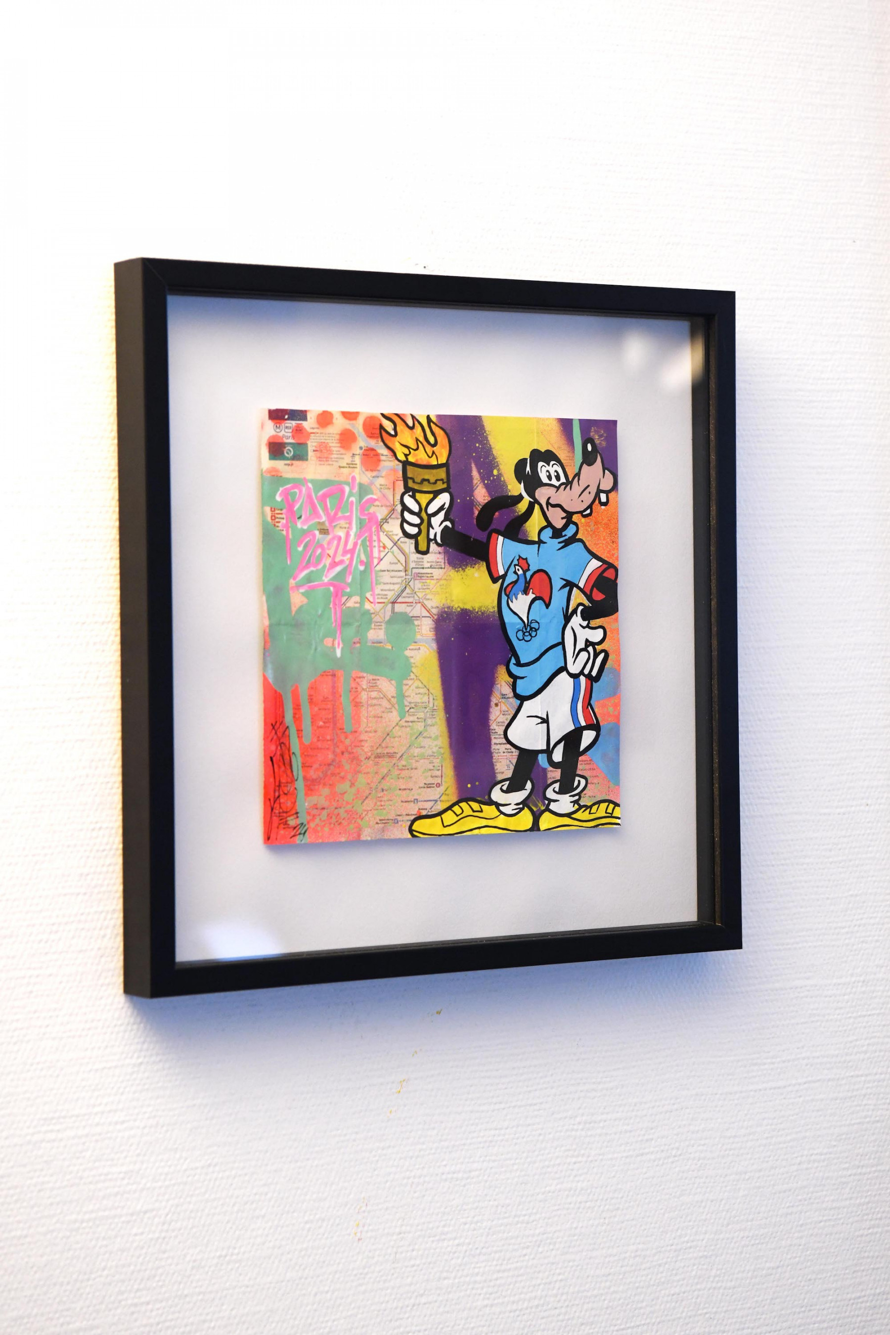 Fat, Dingo flamme, peinture - Galerie de vente et d’achat d’art contemporain en ligne Artalistic