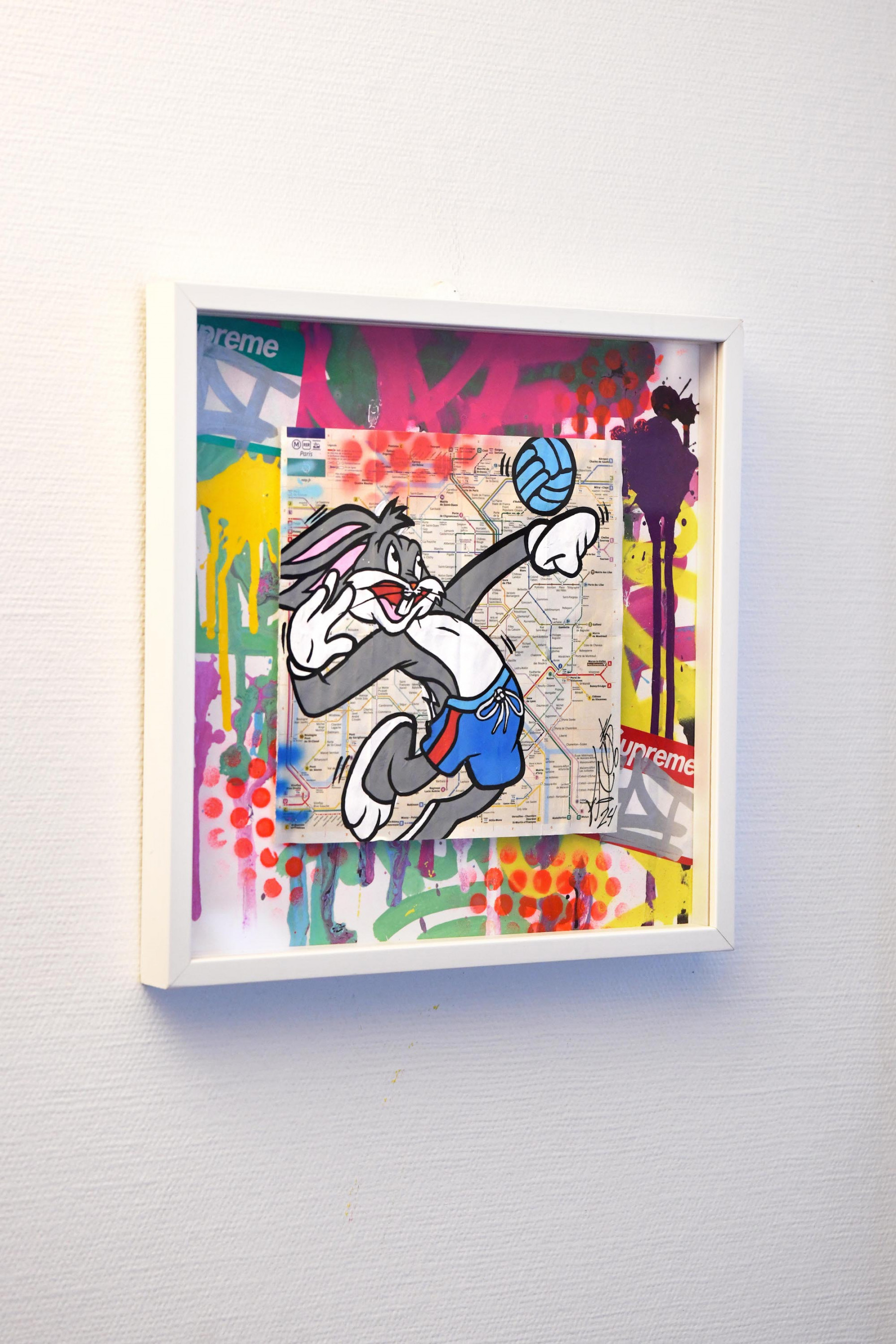 Fat, Bugs bunny, peinture - Galerie de vente et d’achat d’art contemporain en ligne Artalistic