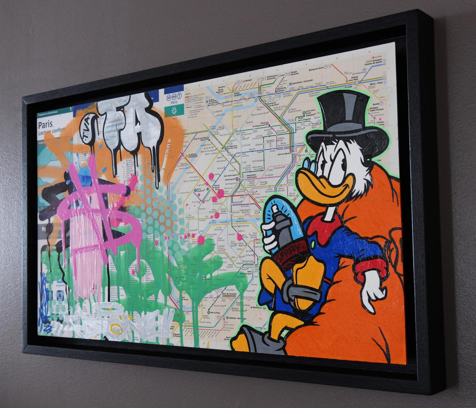 Fat, relax, peinture - Galerie de vente et d’achat d’art contemporain en ligne Artalistic