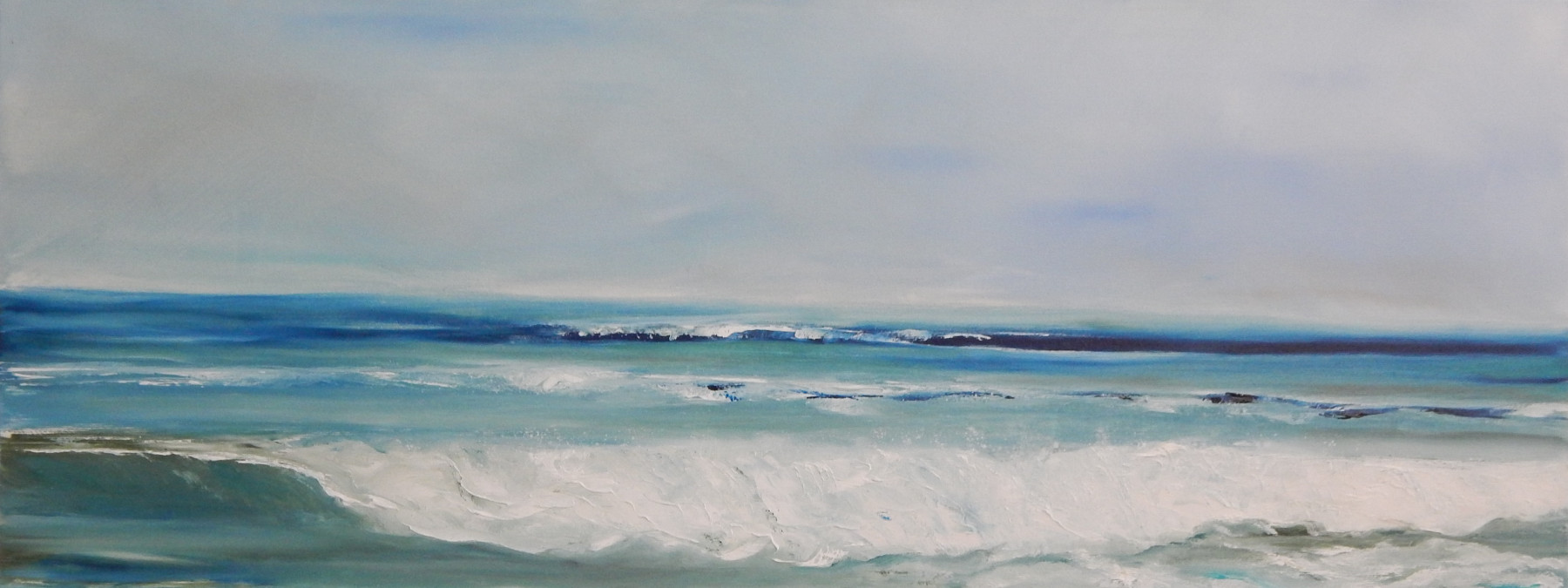 Lydie Massou, Dream océan, peinture - Galerie de vente et d’achat d’art contemporain en ligne Artalistic