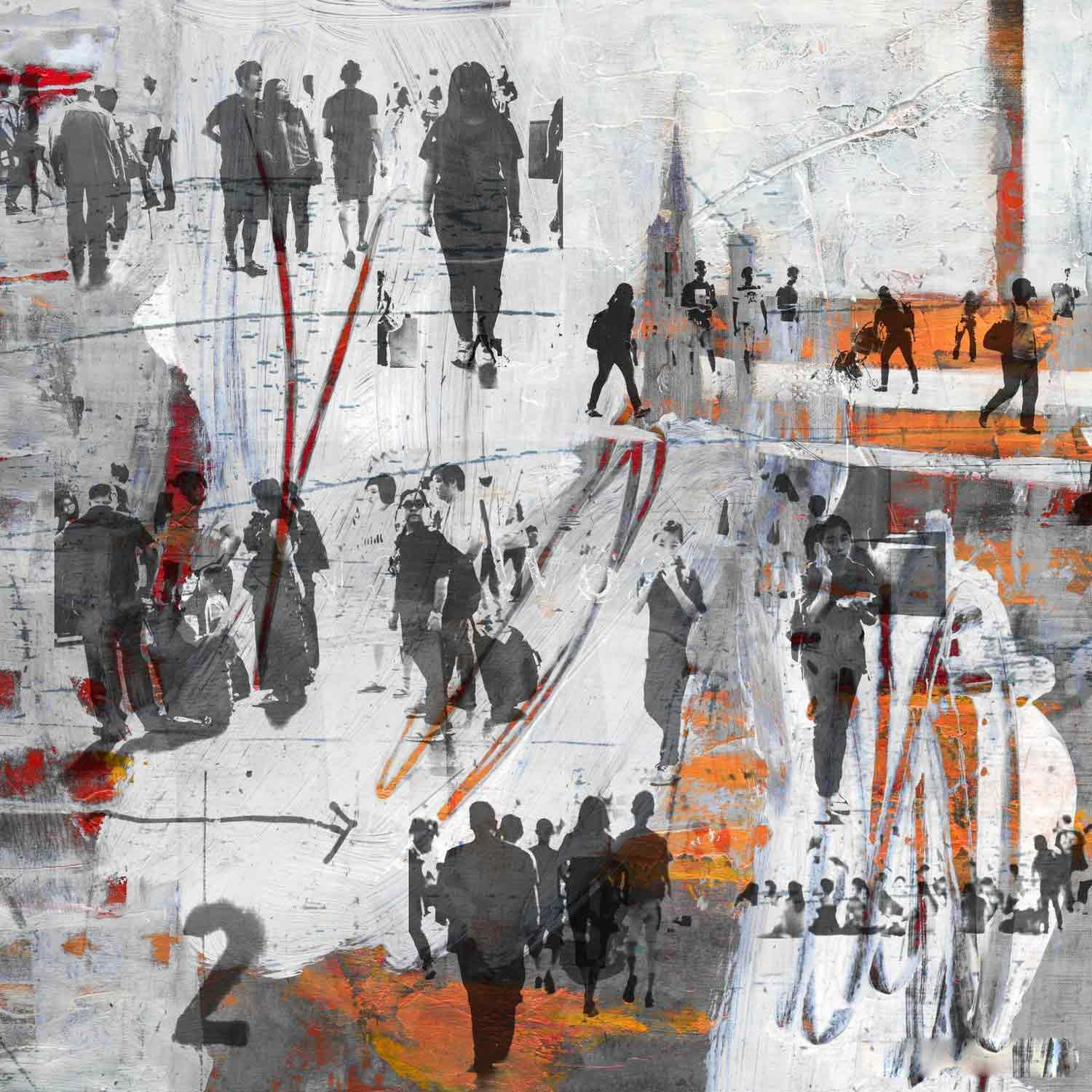 Sven Pfrommer, HUMAN CROWD XI , Edition limitée - Galerie de vente et d’achat d’art contemporain en ligne Artalistic