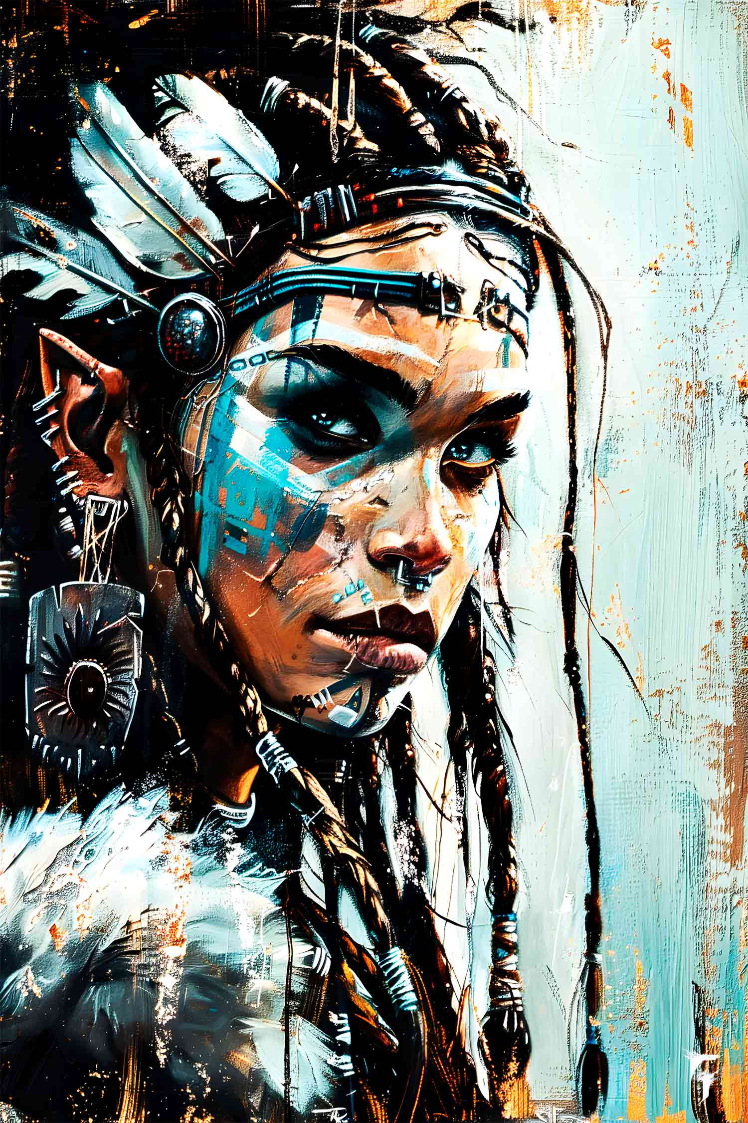 Chroma, l'élégance sioux, edition - Galerie de vente et d’achat d’art contemporain en ligne Artalistic