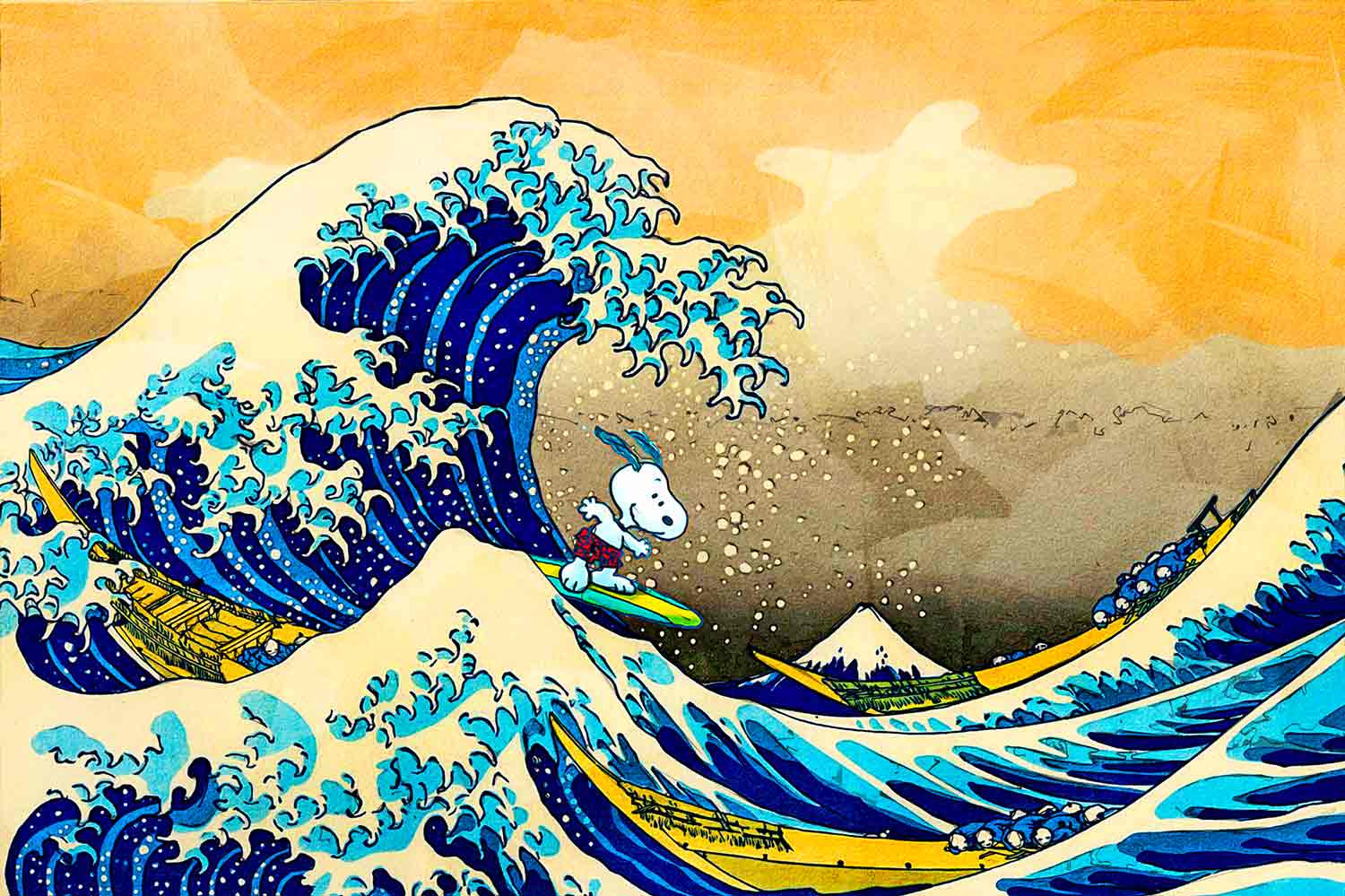 Benny Art, Snoopy, extrême limite, edition - Galerie de vente et d’achat d’art contemporain en ligne Artalistic