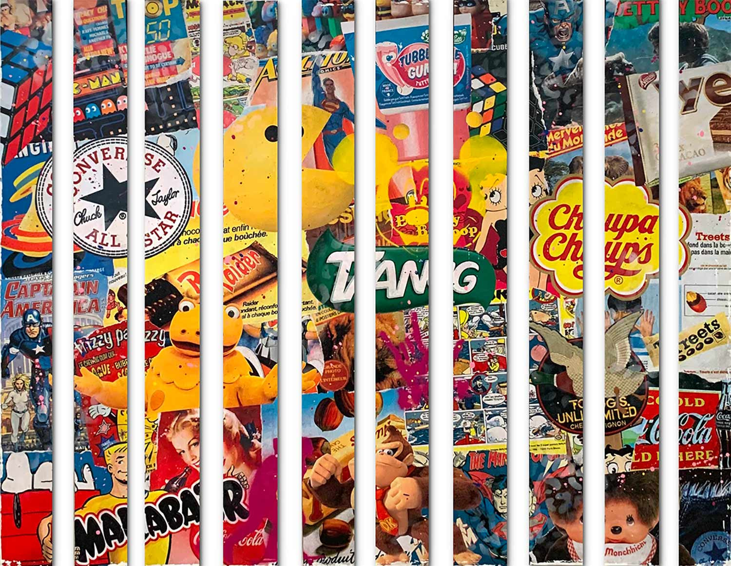 Louis Rosenthal, polyptyque, édition - Galerie de vente et d’achat d’art contemporain en ligne Artalistic