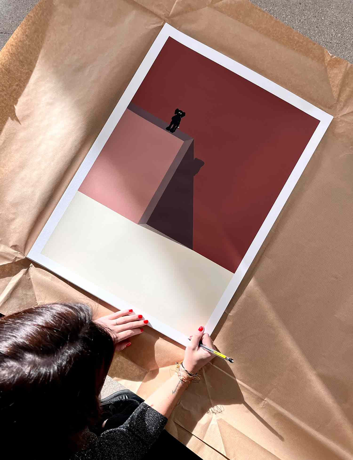 Moi., Entre ligne et lumière, edition - Galerie de vente et d’achat d’art contemporain en ligne Artalistic