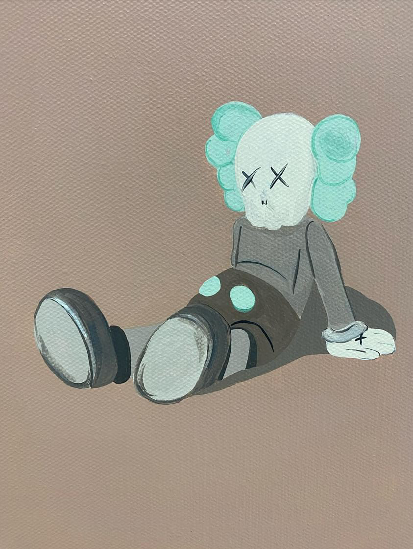 Moi., Le rêveur, peinture - Galerie de vente et d’achat d’art contemporain en ligne Artalistic