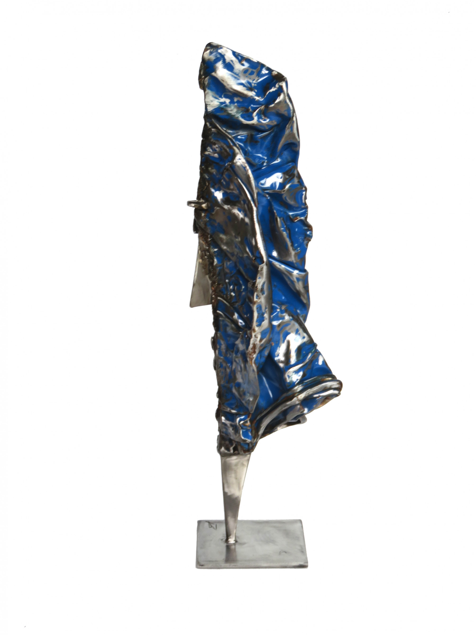 Martinez, compression face, sculpture - Galerie de vente et d’achat d’art contemporain en ligne Artalistic
