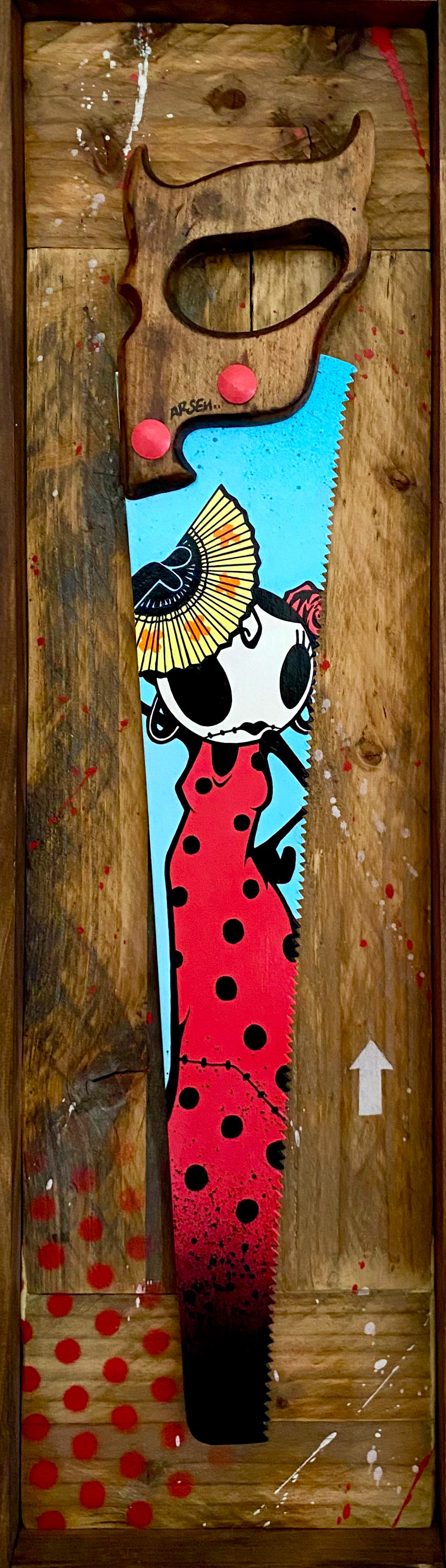 Arsen, Flamenka, peinture - Galerie de vente et d’achat d’art contemporain en ligne Artalistic