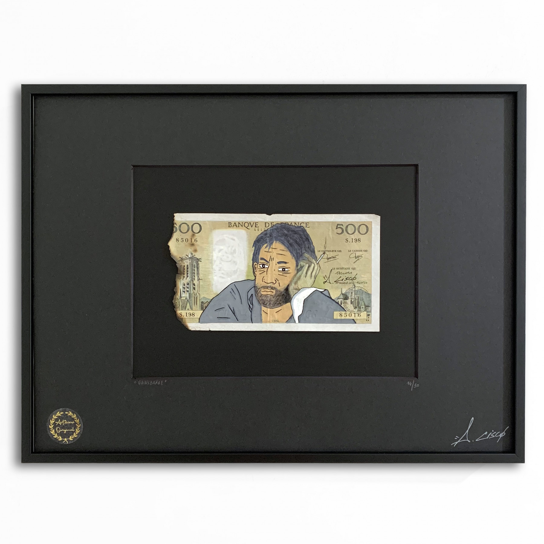 Cisco, Gainsbarre, dessin - Galerie de vente et d’achat d’art contemporain en ligne Artalistic