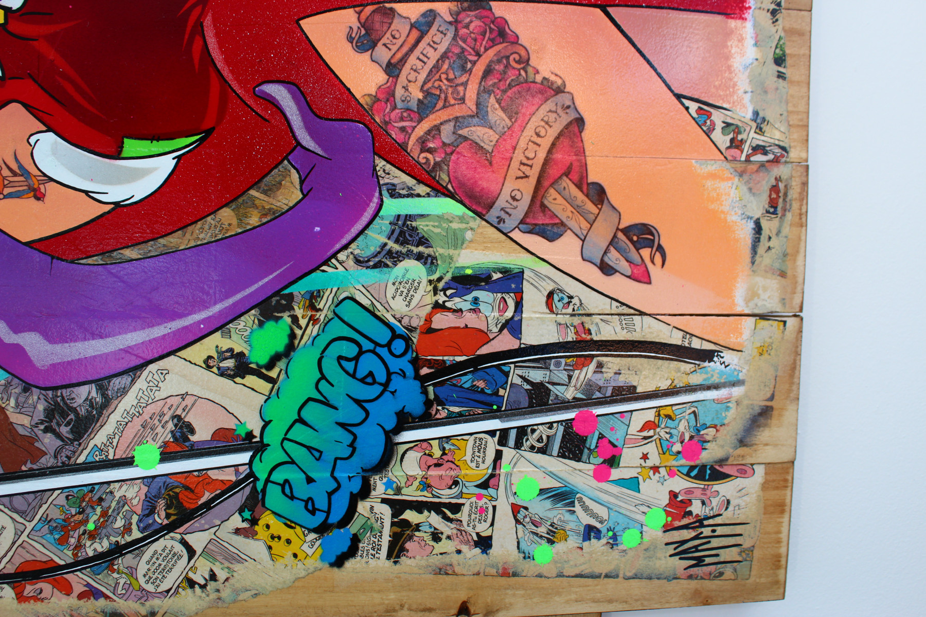 Max Andriot, Jessica and roger, peinture - Galerie de vente et d’achat d’art contemporain en ligne Artalistic