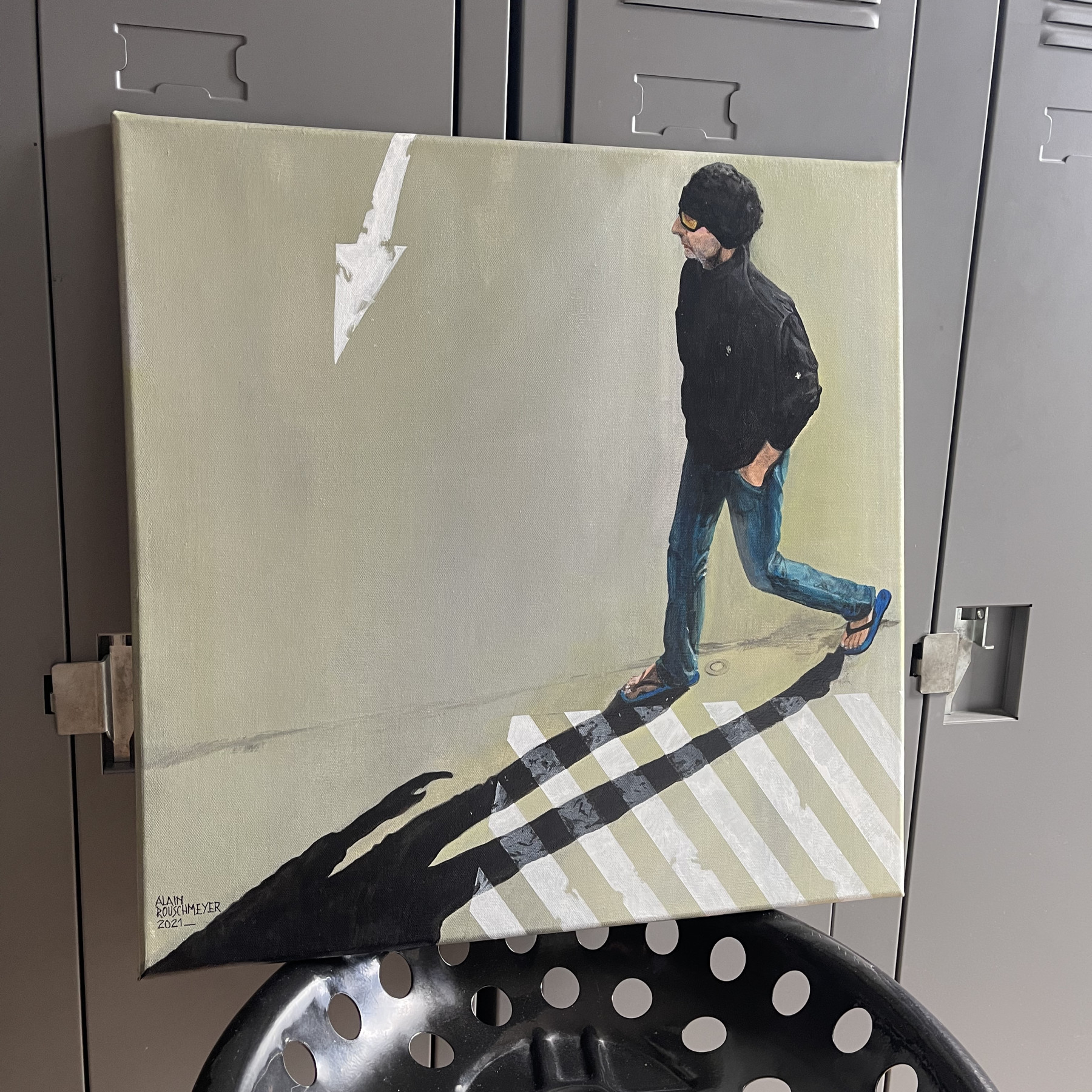 Louis Rouschmeyer, Intersaison, peinture - Galerie de vente et d’achat d’art contemporain en ligne Artalistic