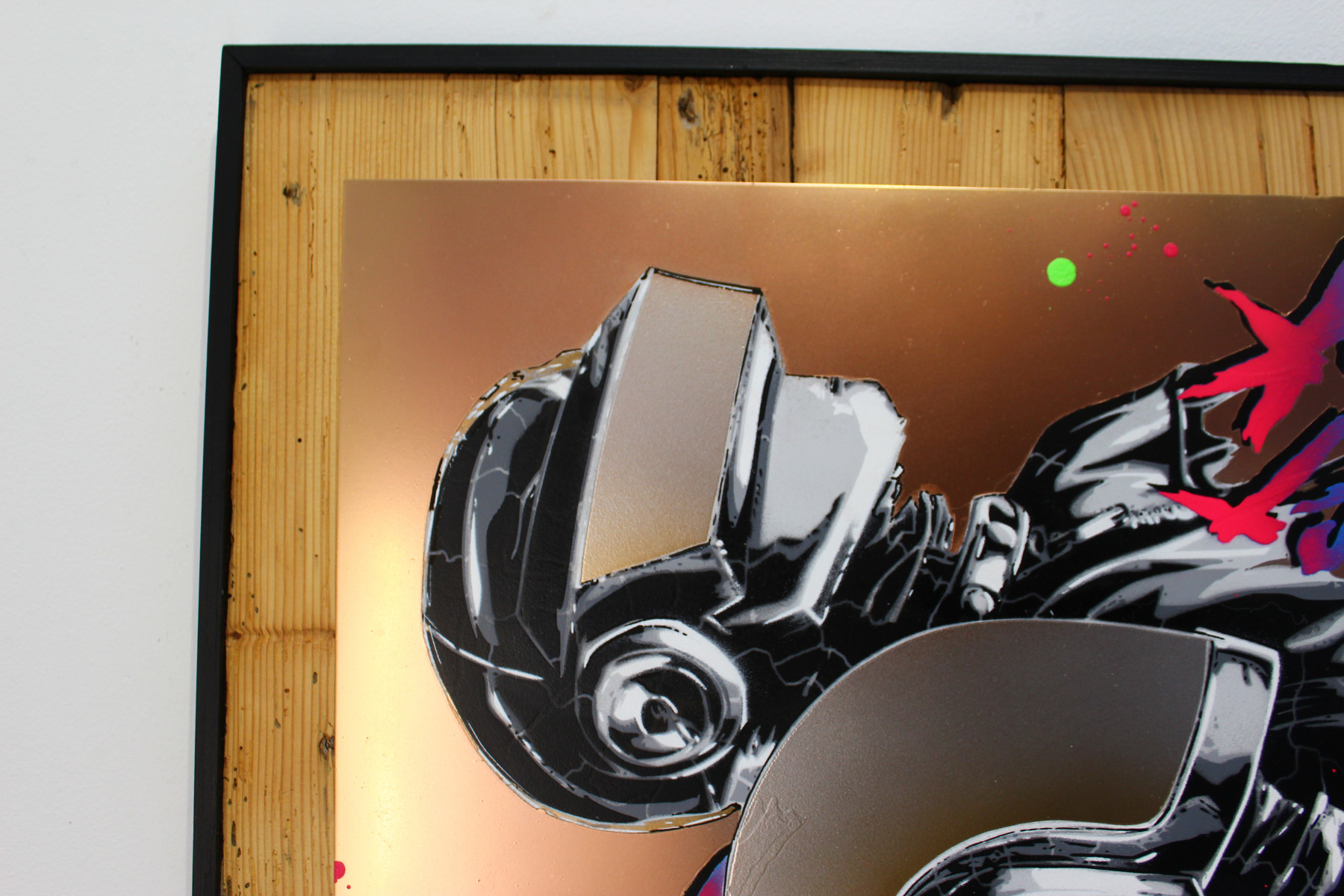 Max Andriot, Daft Punk, peinture - Galerie de vente et d’achat d’art contemporain en ligne Artalistic