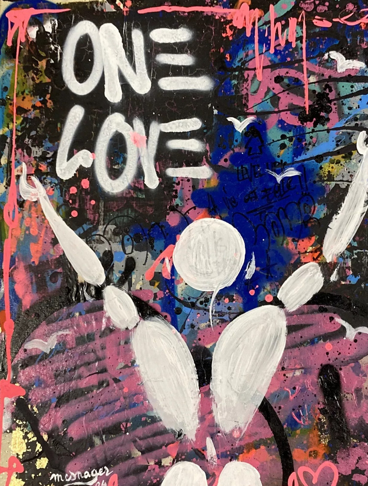 Lasveguix & Mesnager, Sans titre, peinture - Galerie de vente et d’achat d’art contemporain en ligne Artalistic