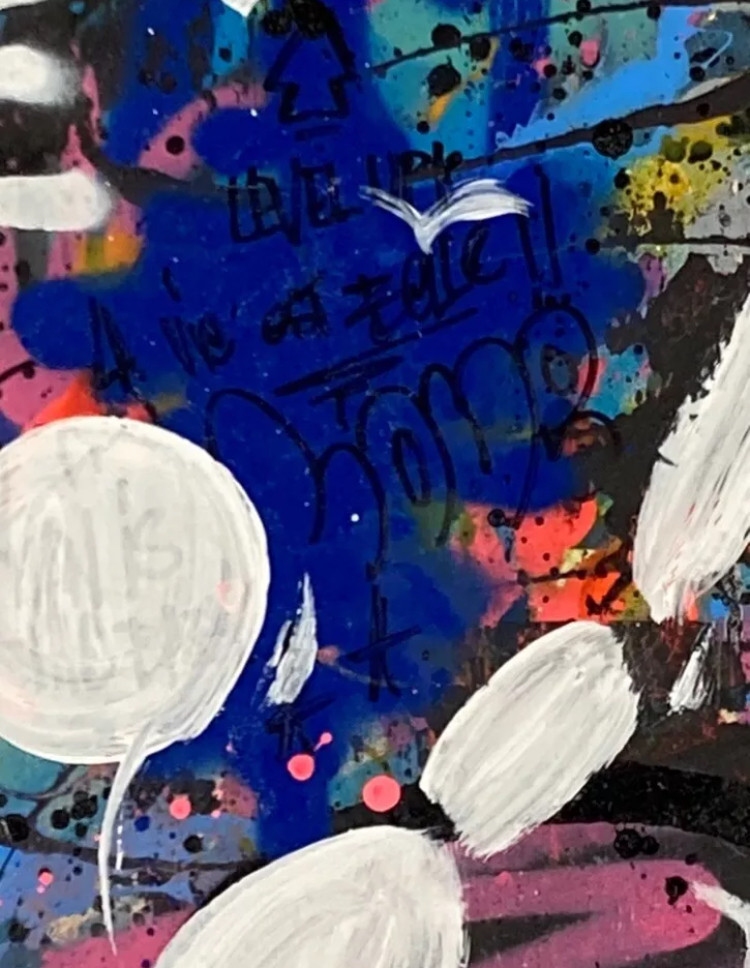 Lasveguix & Mesnager, Sans titre, peinture - Galerie de vente et d’achat d’art contemporain en ligne Artalistic