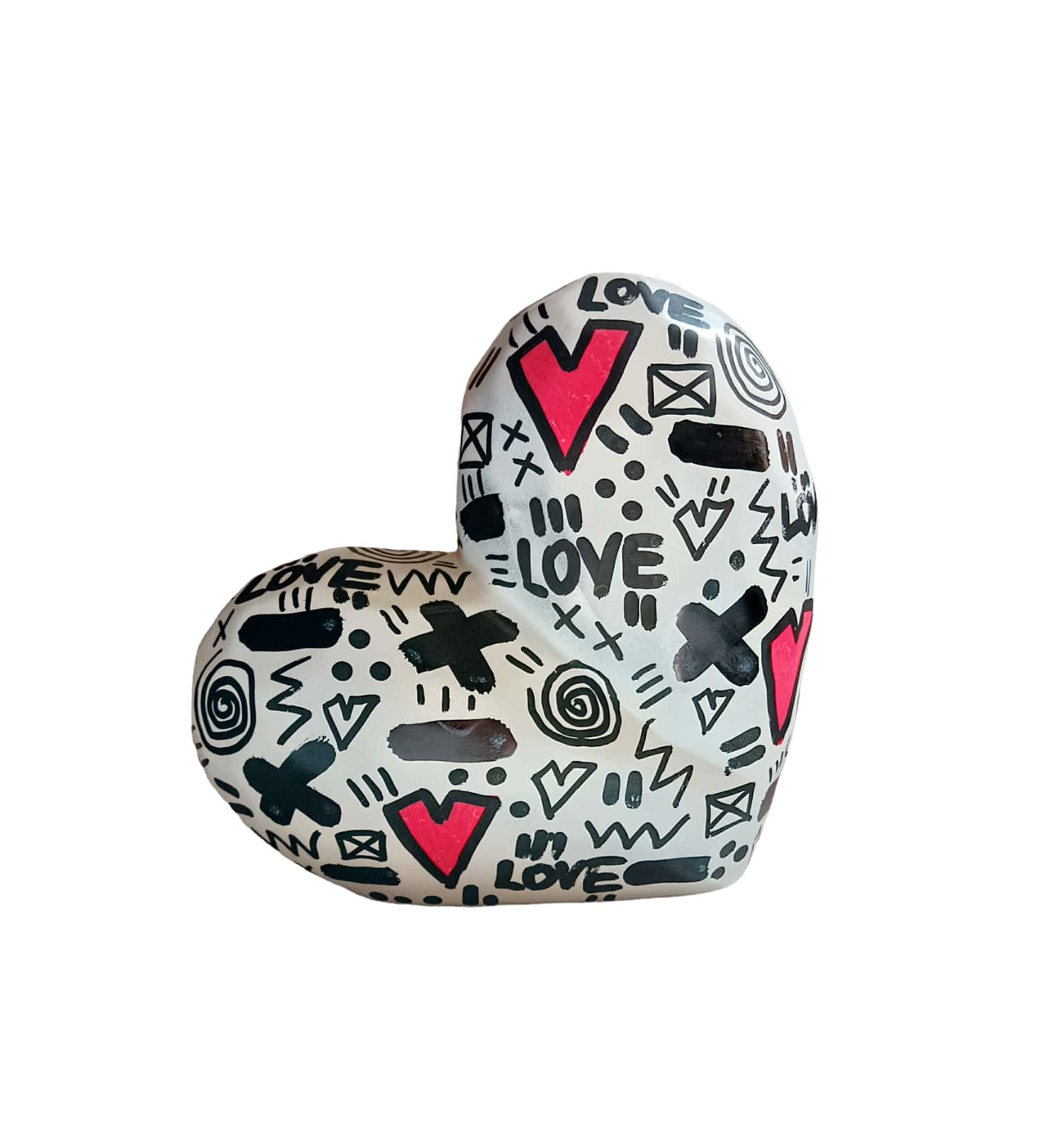 Mr.Hope, Big heart Hope, sculpture - Galerie de vente et d’achat d’art contemporain en ligne Artalistic