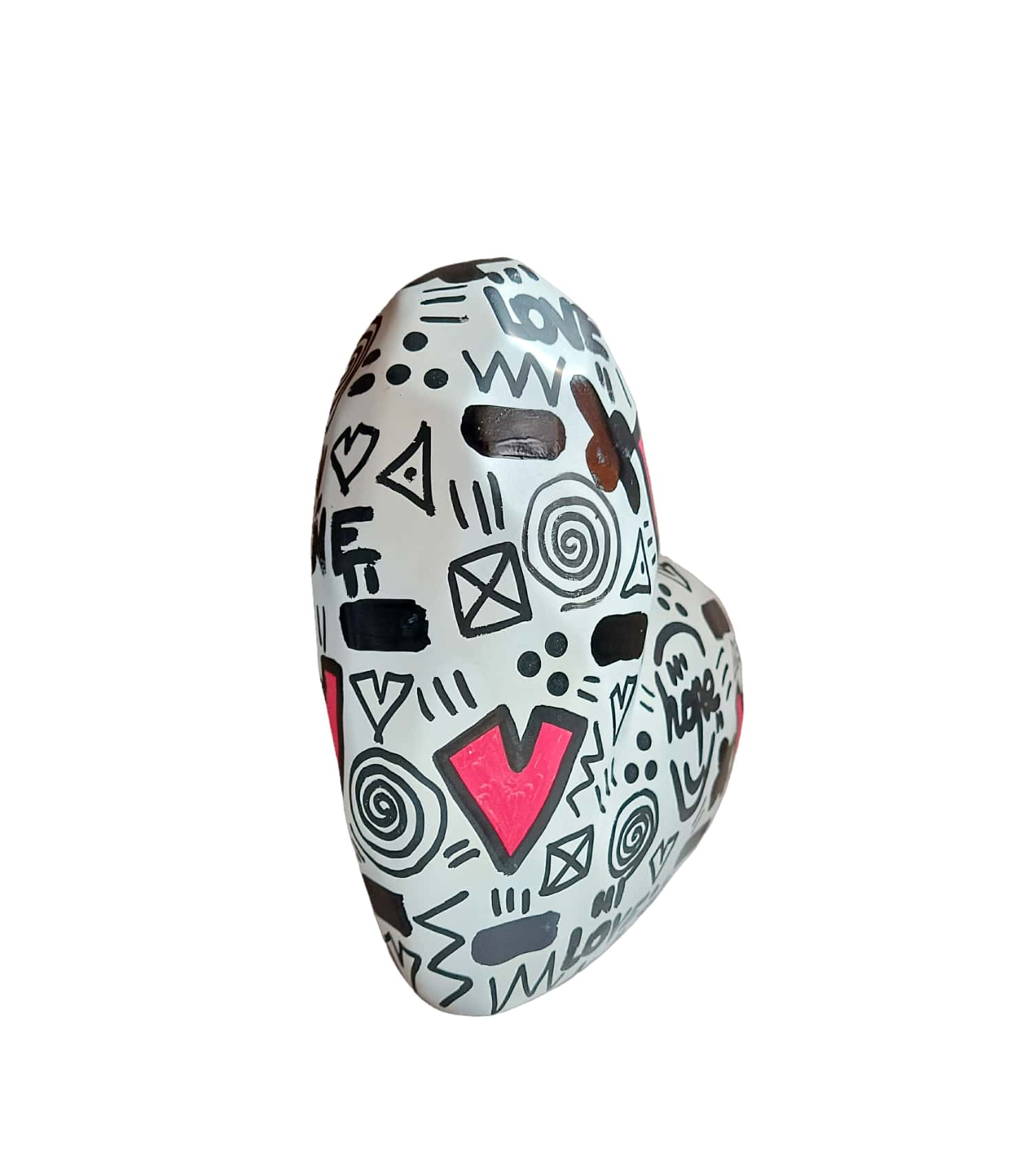 Mr.Hope, Big heart Hope, sculpture - Galerie de vente et d’achat d’art contemporain en ligne Artalistic
