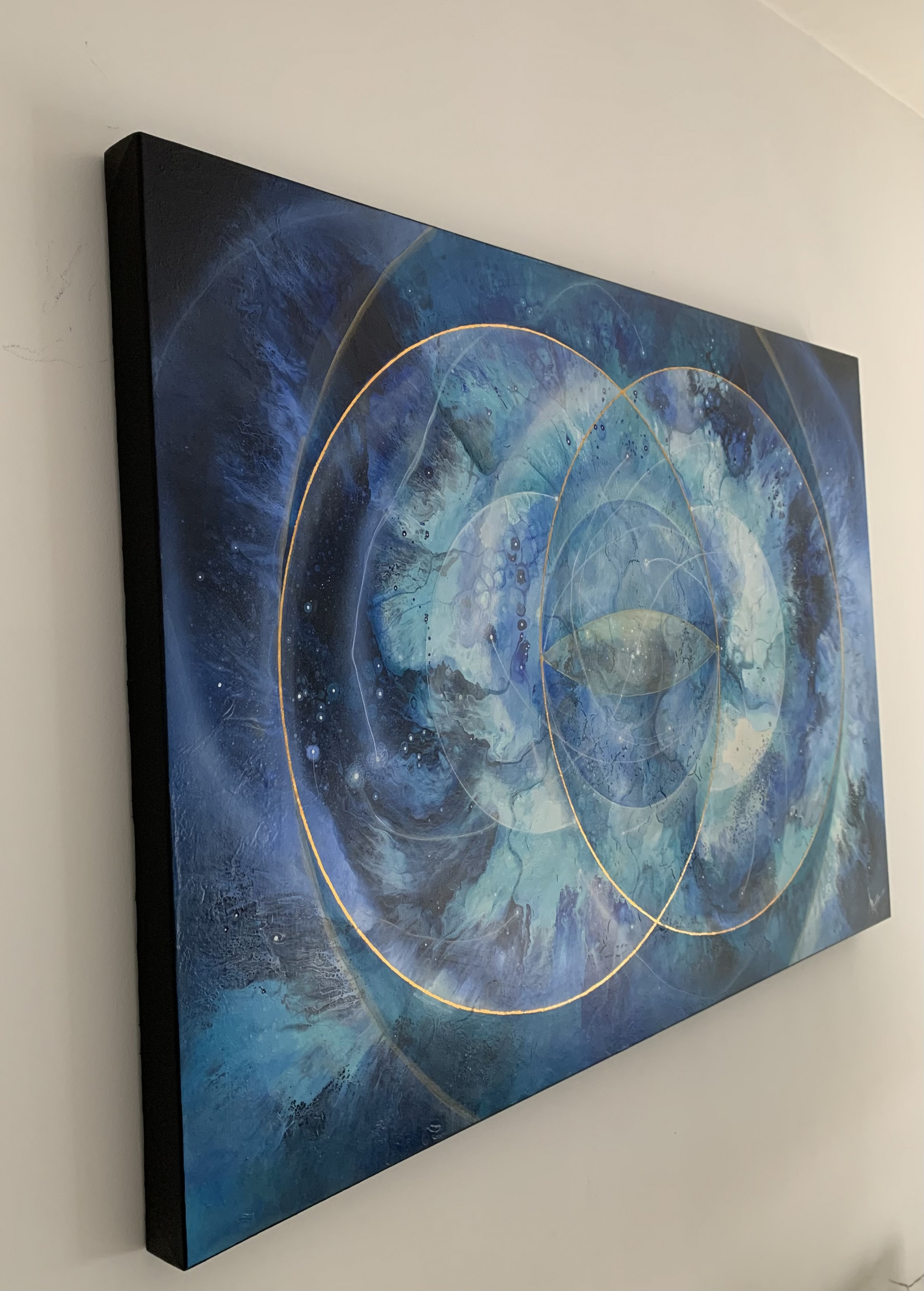 Marlène Bigoni, Galactia, peinture - Galerie de vente et d’achat d’art contemporain en ligne Artalistic