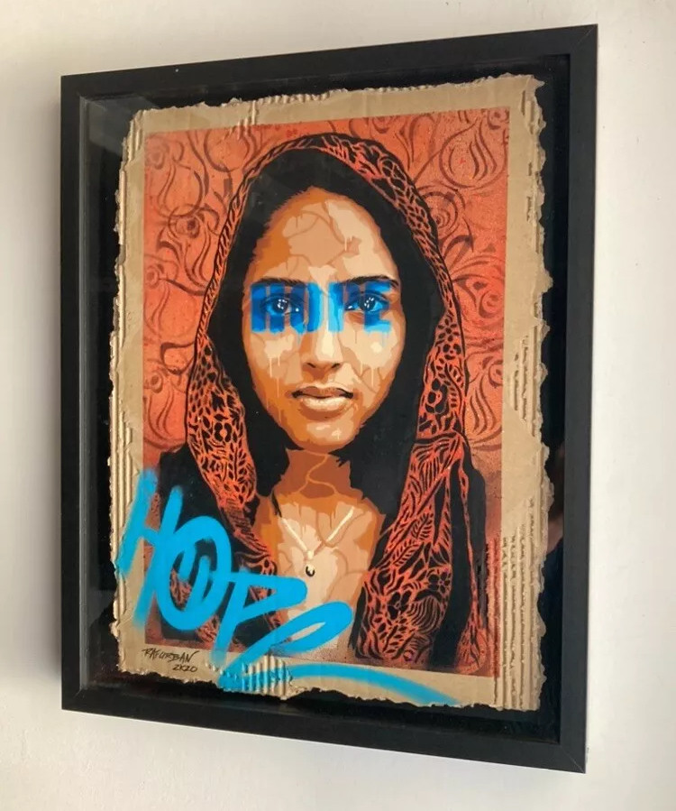 Raf Urban, Hope, peinture - Galerie de vente et d’achat d’art contemporain en ligne Artalistic