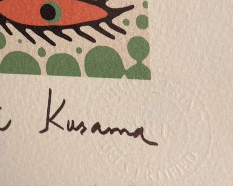 Yayoi Kusama, Sans titre, Edition - Galerie de vente et d’achat d’art contemporain en ligne Artalistic