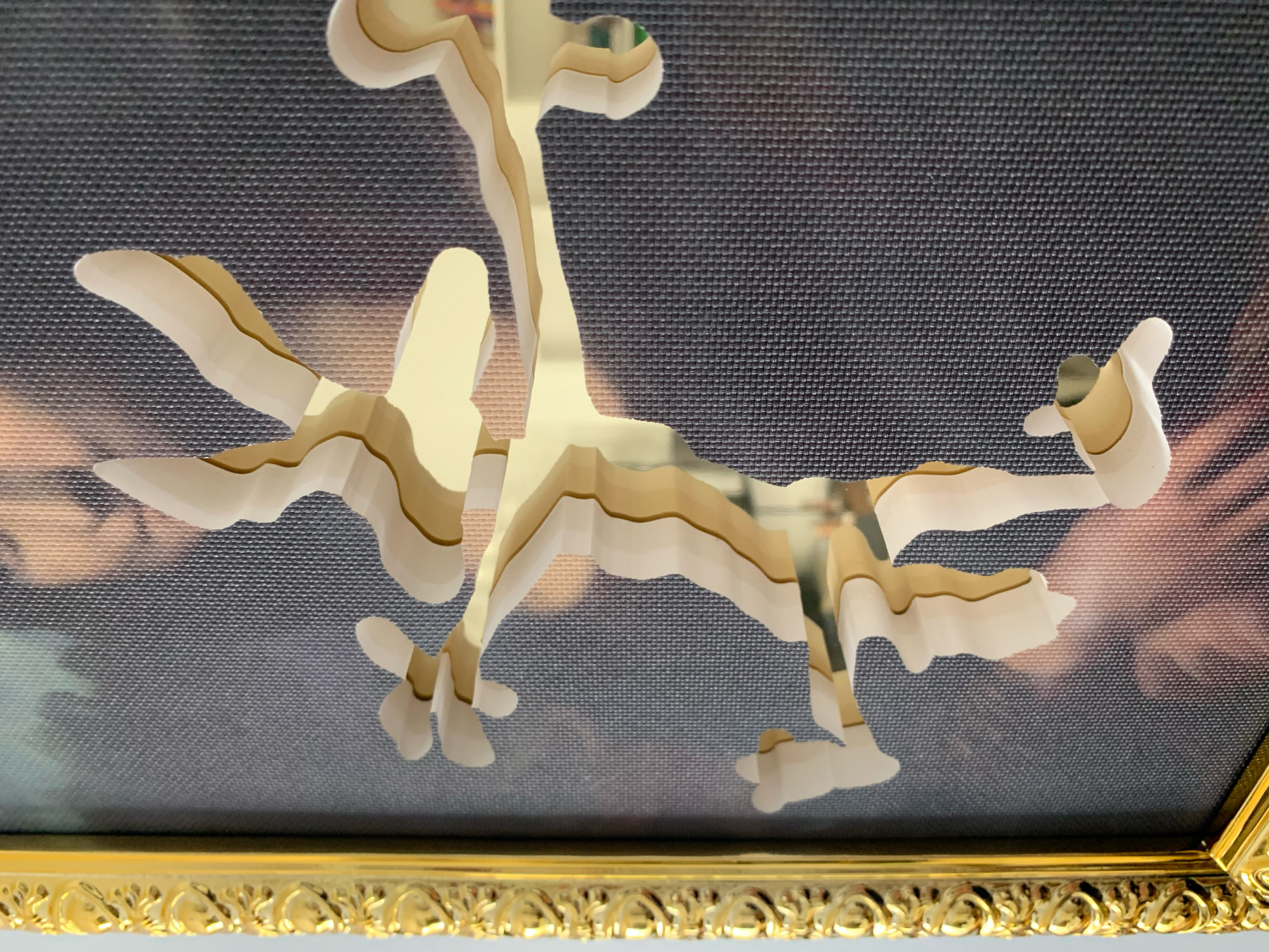 Sagrasse, I'm sorry Mona Lisa, peinture - Galerie de vente et d’achat d’art contemporain en ligne Artalistic