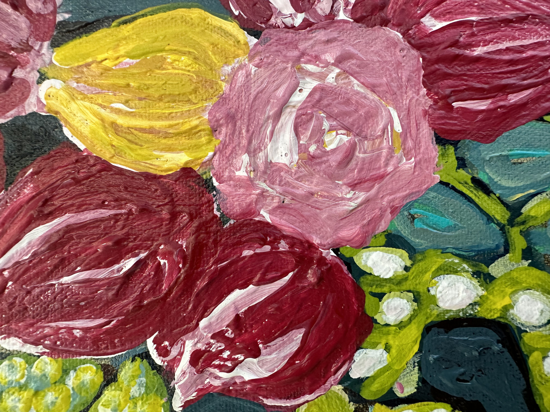 Sophie Gardin, Bouquet, peinture - Galerie de vente et d’achat d’art contemporain en ligne Artalistic
