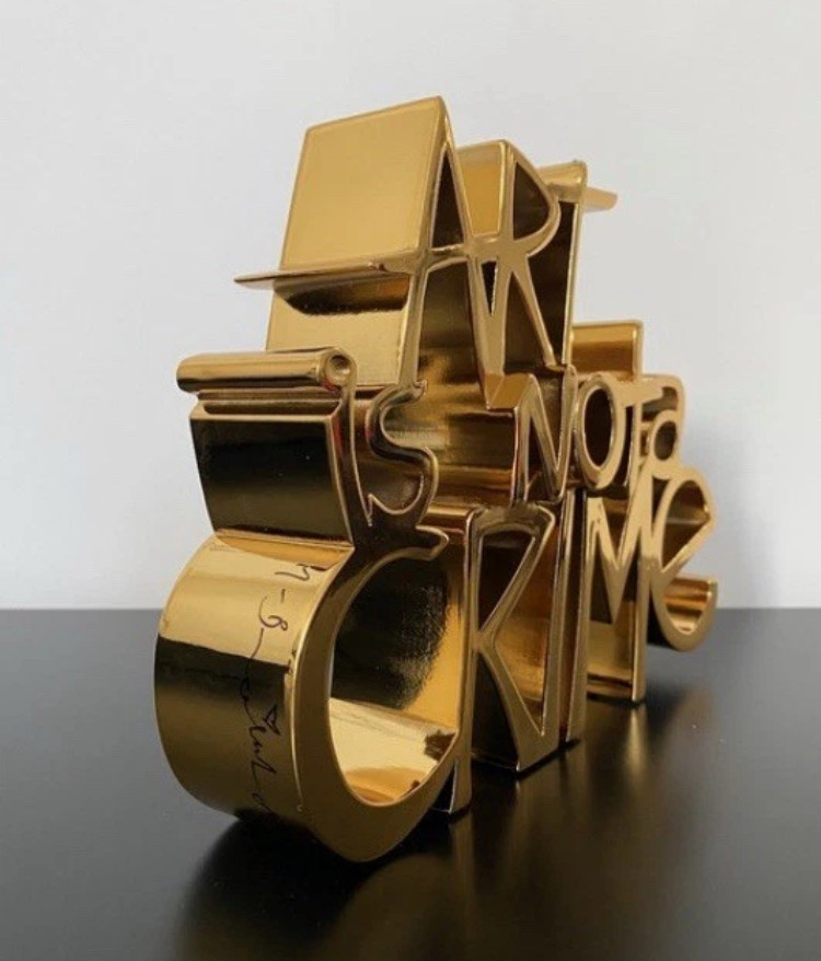 Mr Brainwash, Sans titre, sculpture - Galerie de vente et d’achat d’art contemporain en ligne Artalistic
