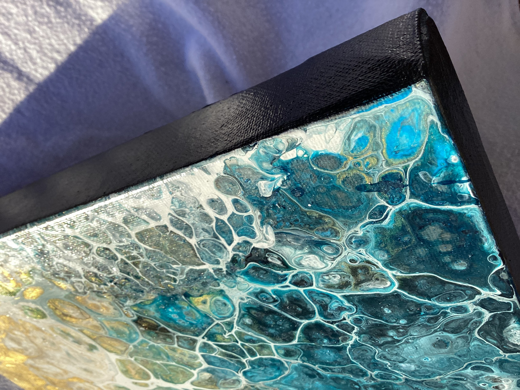 Annemarie Laffont, la plage, peinture - Galerie de vente et d’achat d’art contemporain en ligne Artalistic