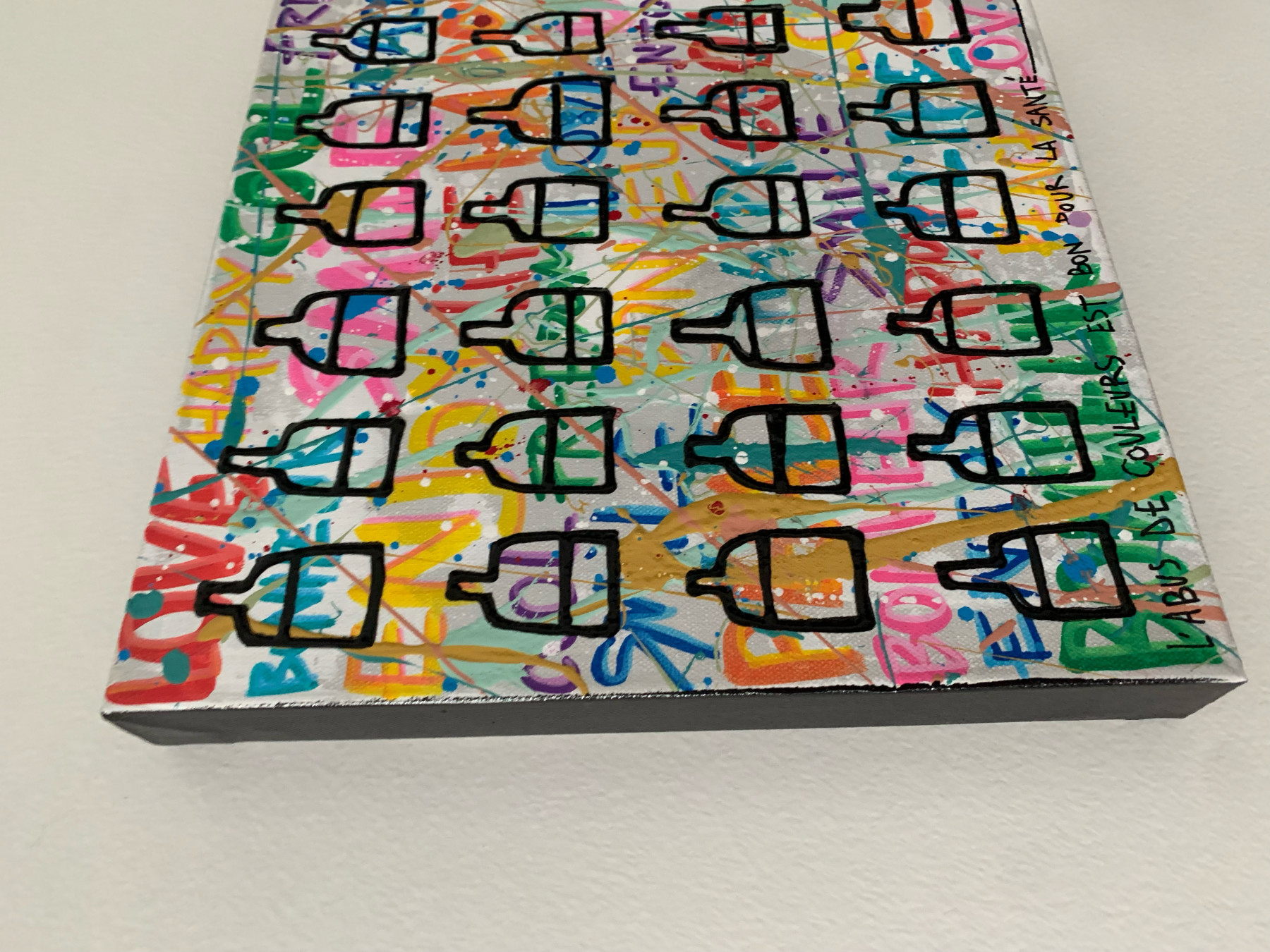 Mam, Abus de couleurs, peinture - Galerie de vente et d’achat d’art contemporain en ligne Artalistic