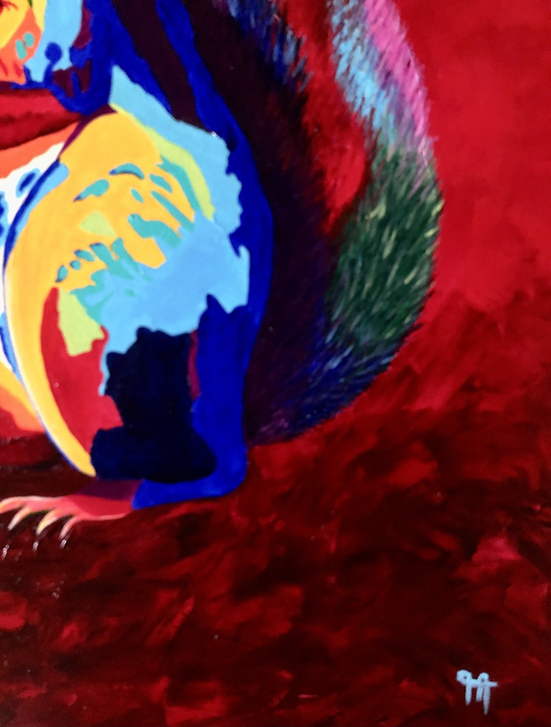 Françoise Augustine, Peanut, peinture - Galerie de vente et d’achat d’art contemporain en ligne Artalistic