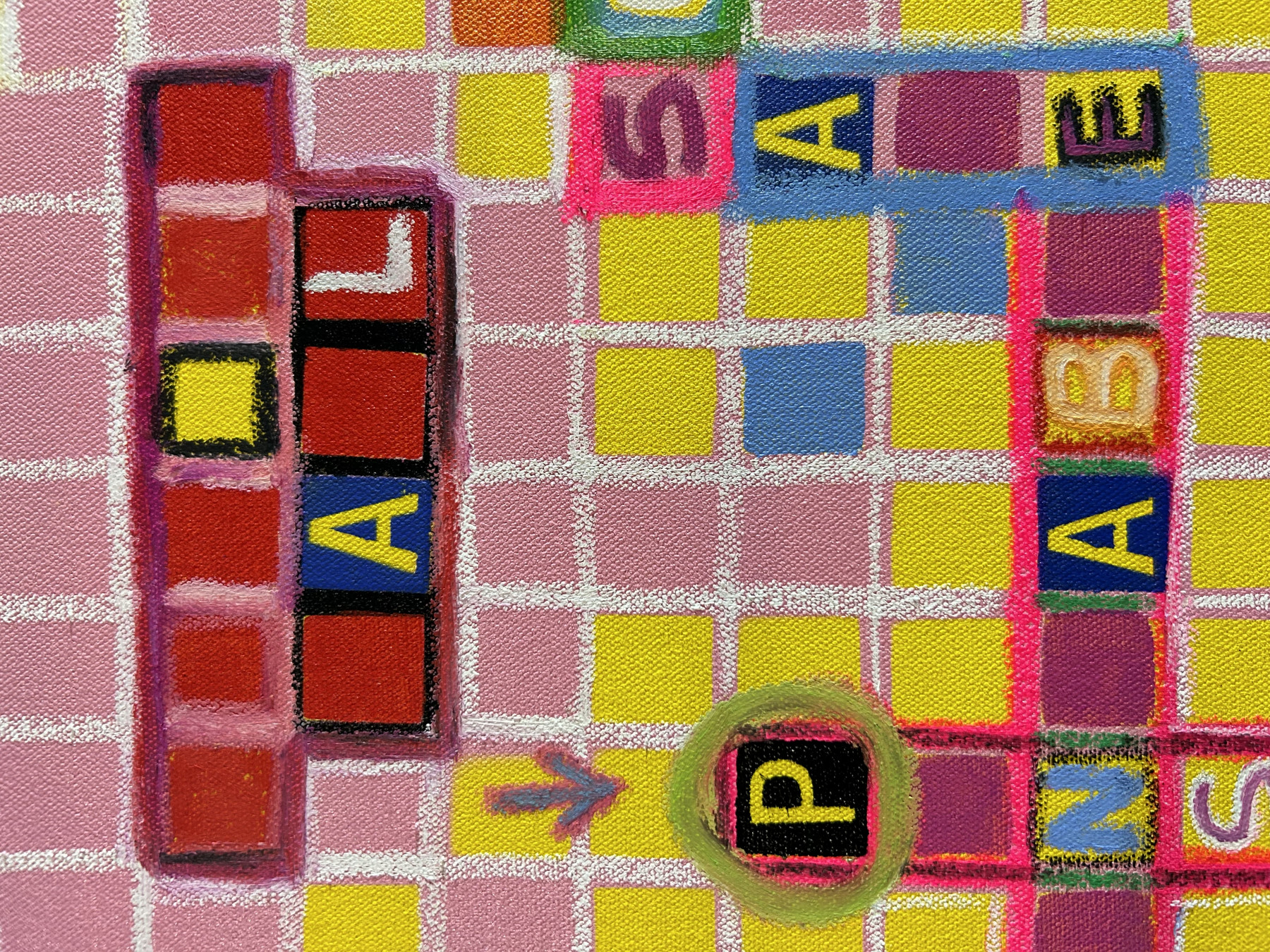 William Babret, On avance, peinture - Galerie de vente et d’achat d’art contemporain en ligne Artalistic