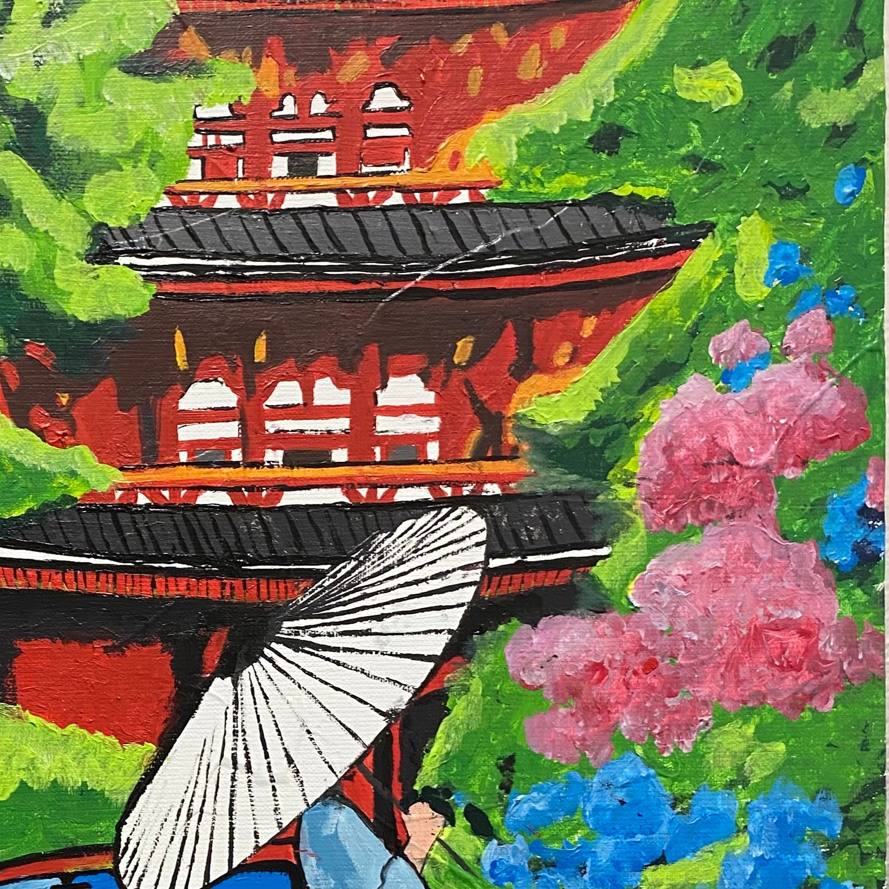 Paulien Cornée, Between dream and reality, peinture - Galerie de vente et d’achat d’art contemporain en ligne Artalistic