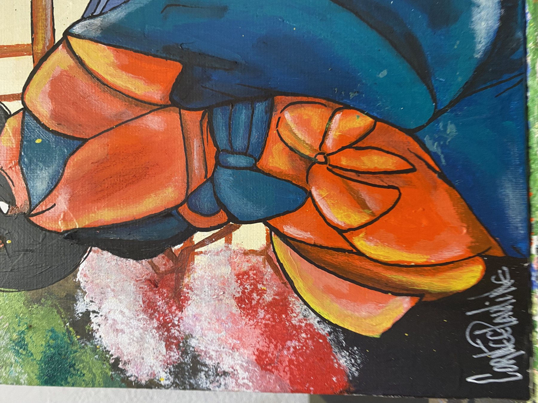 Pauline Cornée, Traditional luxury, peinture - Galerie de vente et d’achat d’art contemporain en ligne Artalistic