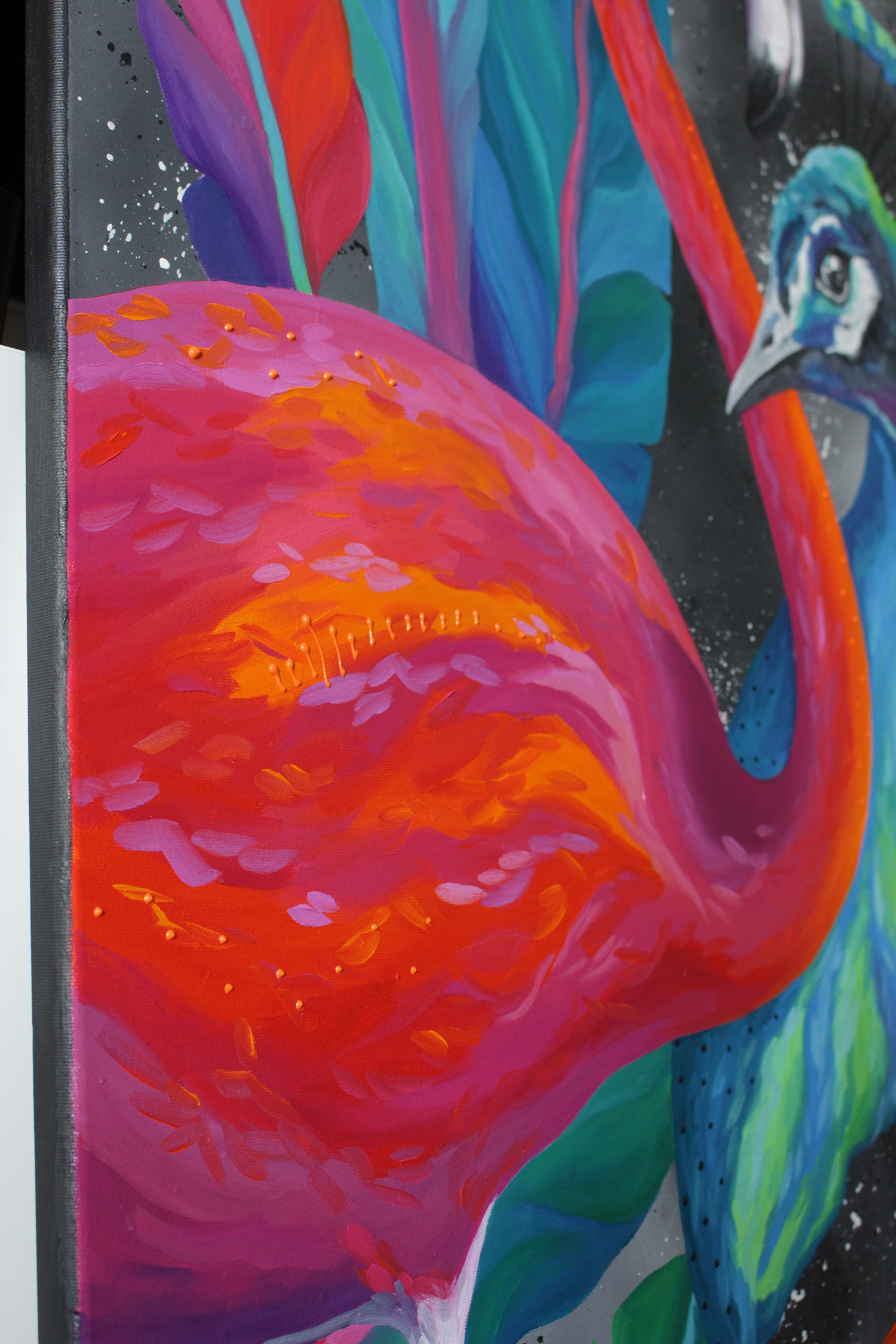 Monika Mrowiec, Dancing in the garden, peinture - Galerie de vente et d’achat d’art contemporain en ligne Artalistic