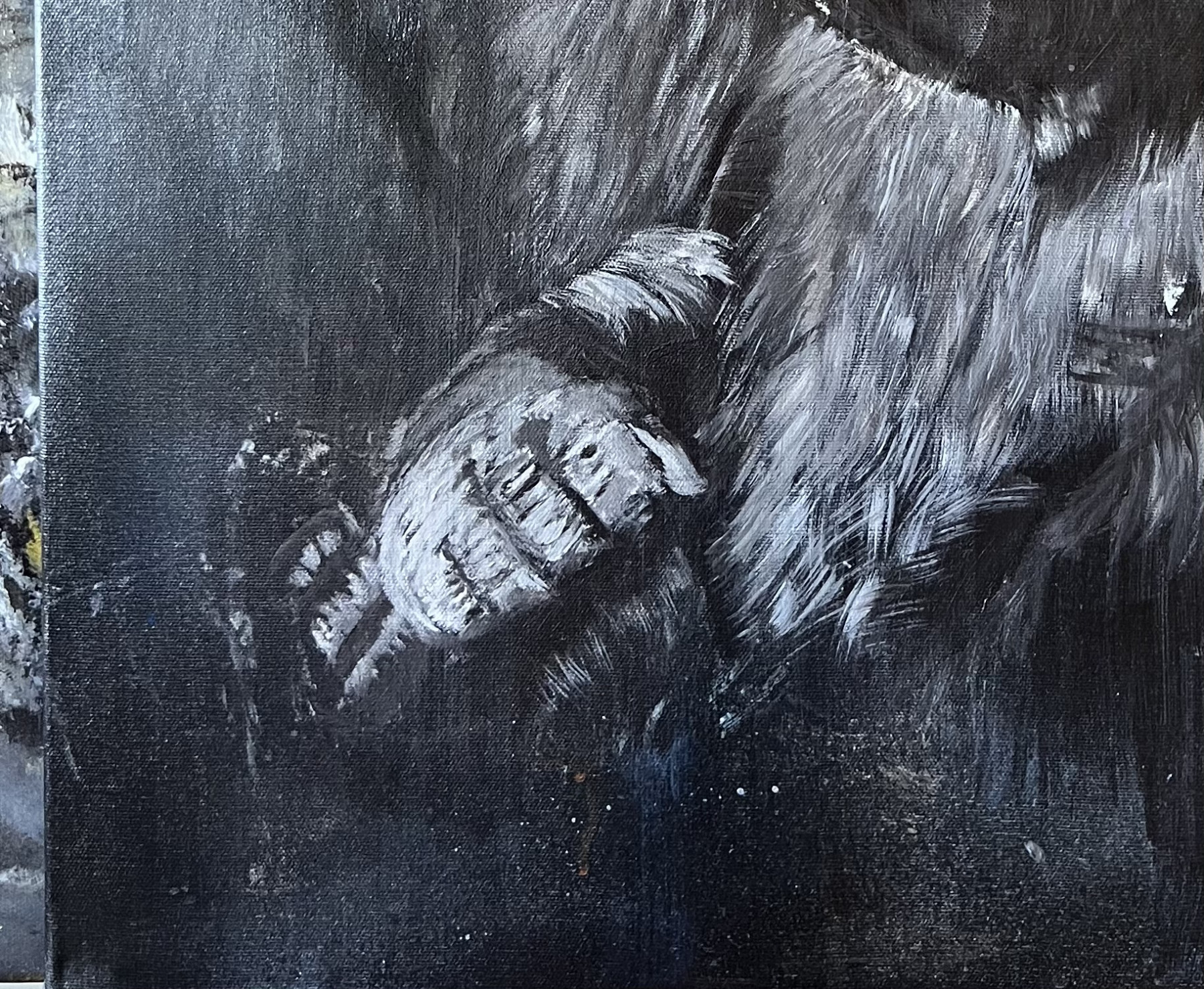 Christelle Cottrelle, Le couple, peinture - Galerie de vente et d’achat d’art contemporain en ligne Artalistic