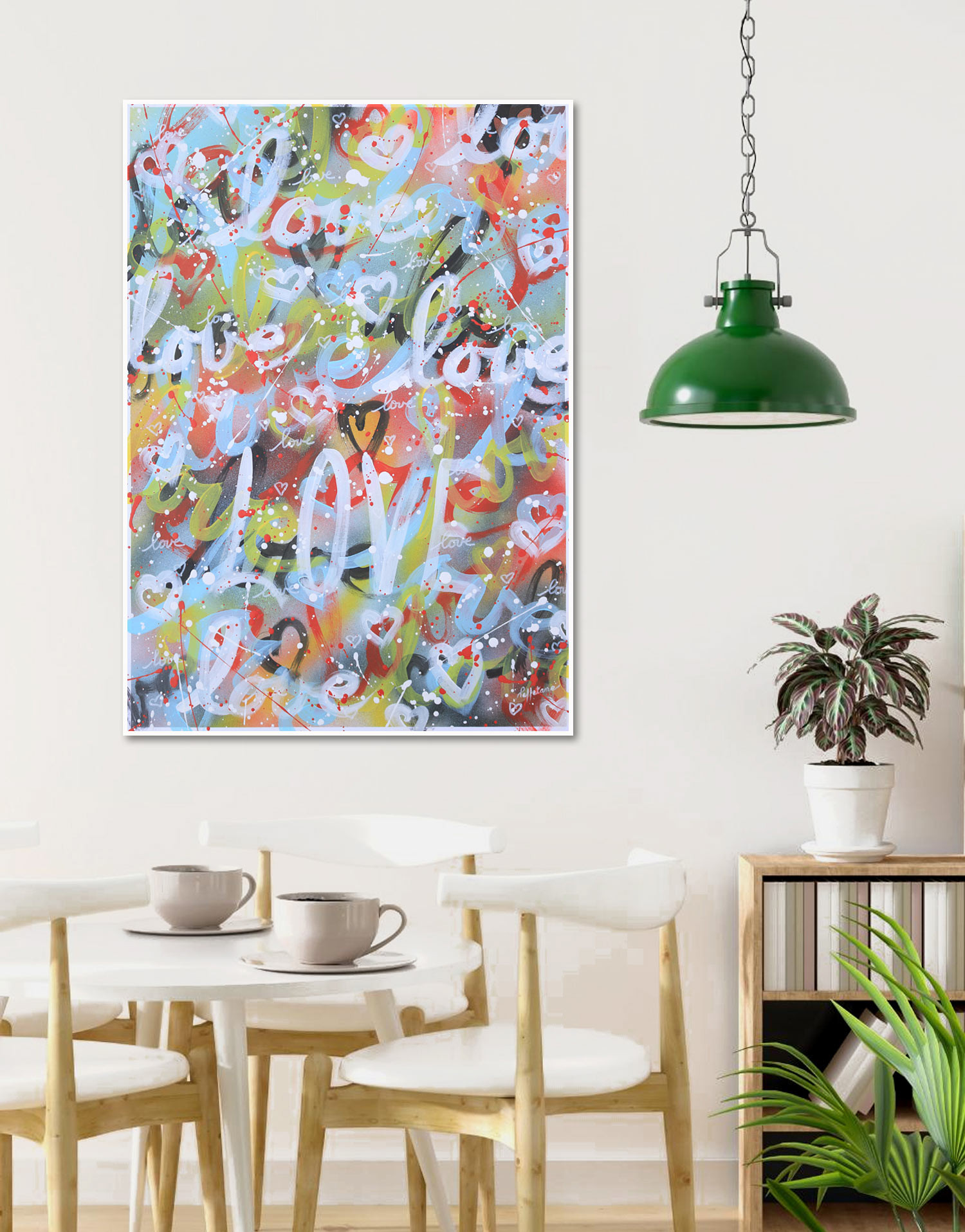 Isabelle Pelletane, Love love 23, peinture - Galerie de vente et d’achat d’art contemporain en ligne Artalistic