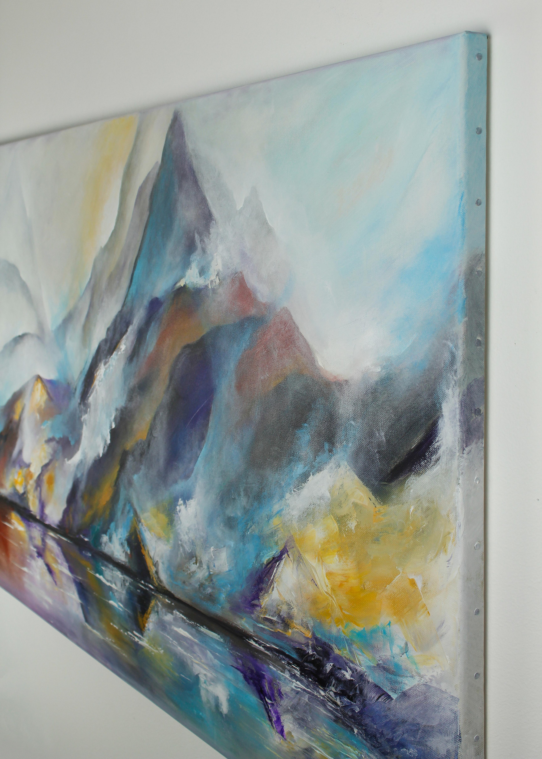 Helena Monniello, La grotte, peinture - Galerie de vente et d’achat d’art contemporain en ligne Artalistic