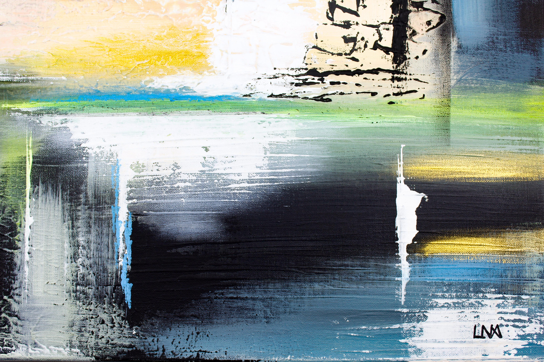 Helena Monniello, La voie, peinture - Galerie de vente et d’achat d’art contemporain en ligne Artalistic