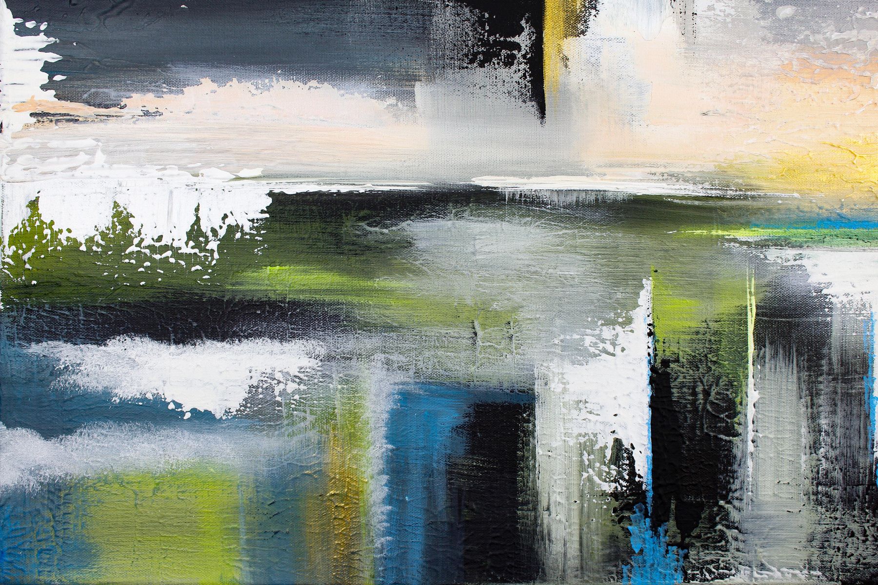 Helena Monniello, La voie, peinture - Galerie de vente et d’achat d’art contemporain en ligne Artalistic