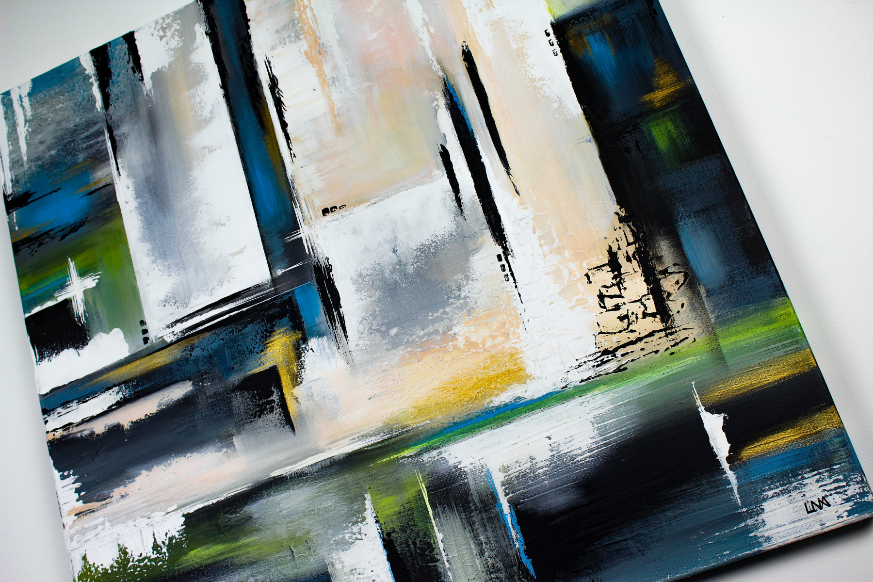 Helena Monniello, La voie, peinture - Galerie de vente et d’achat d’art contemporain en ligne Artalistic