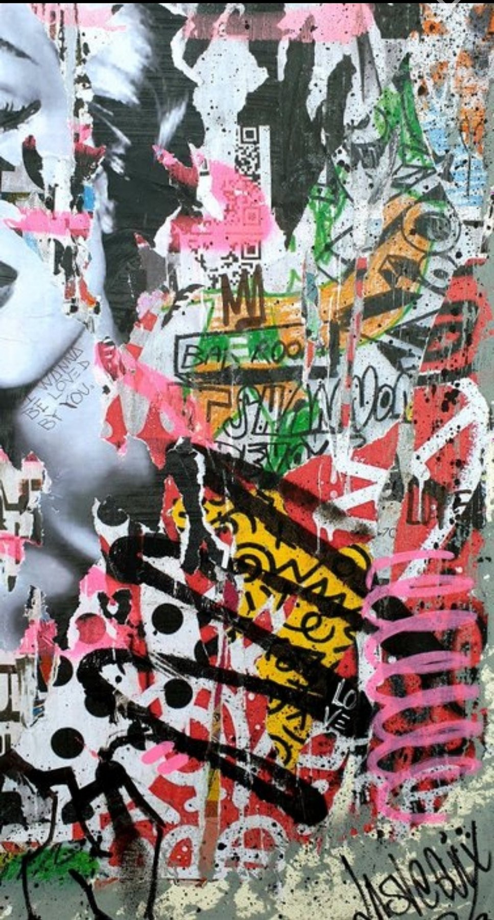 Lasveguix, Urban Marilyn, peinture - Galerie de vente et d’achat d’art contemporain en ligne Artalistic