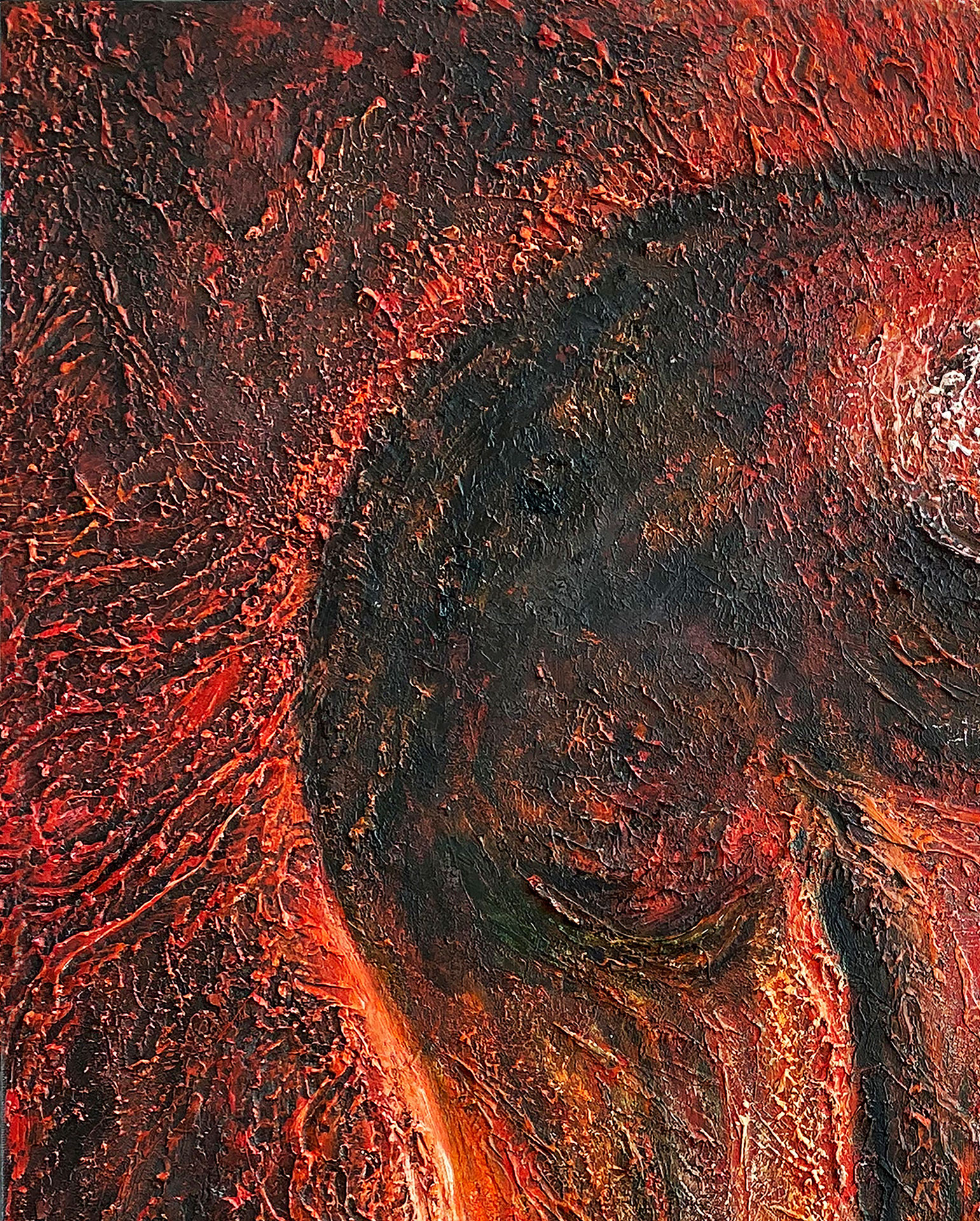 NGM, Le cri, peinture - Galerie de vente et d’achat d’art contemporain en ligne Artalistic